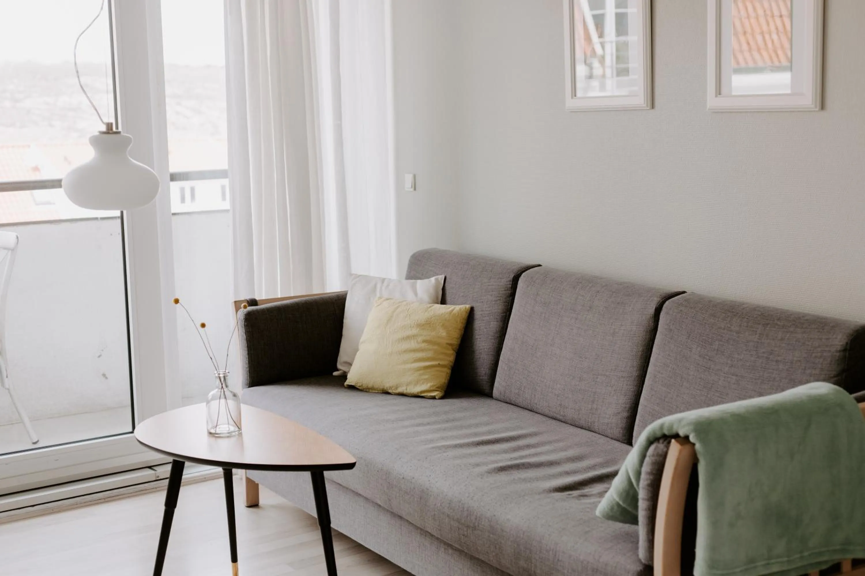 Living room in Hotel Sandvig Havn