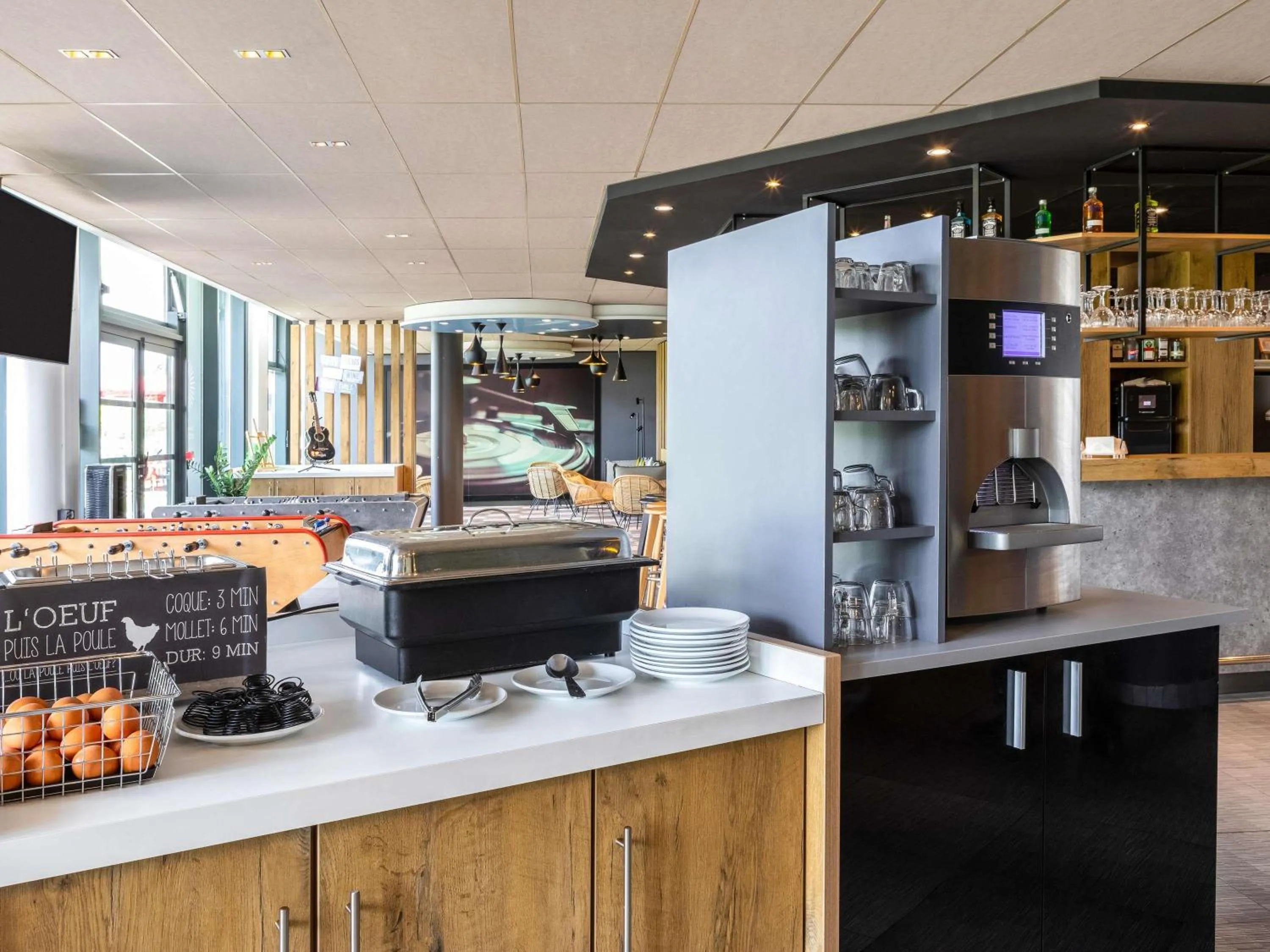 Breakfast in ibis budget Gonesse Le Bourget