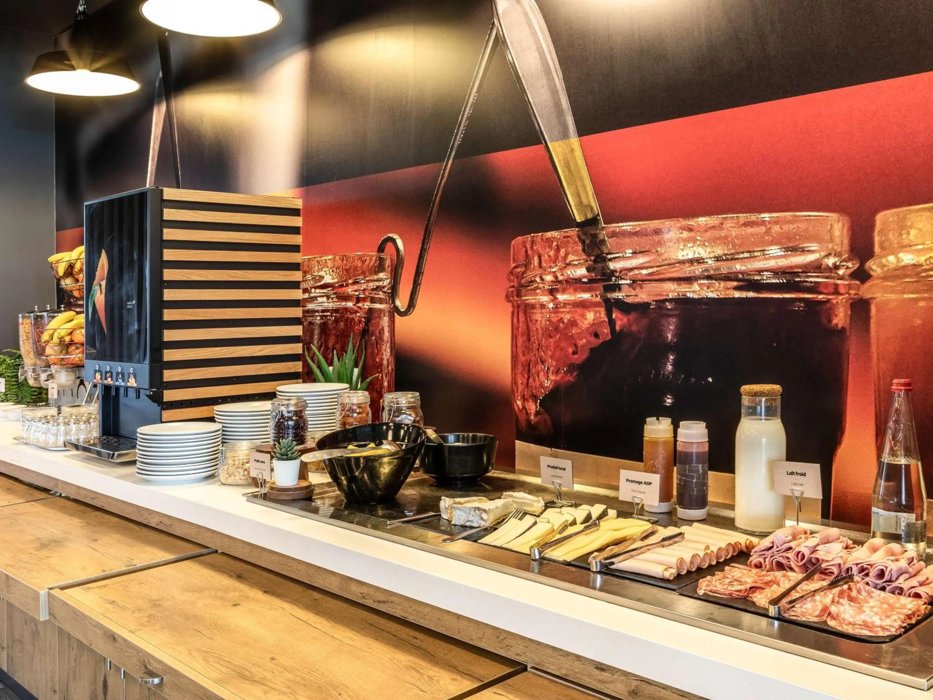 Breakfast in ibis Gonesse Le Bourget