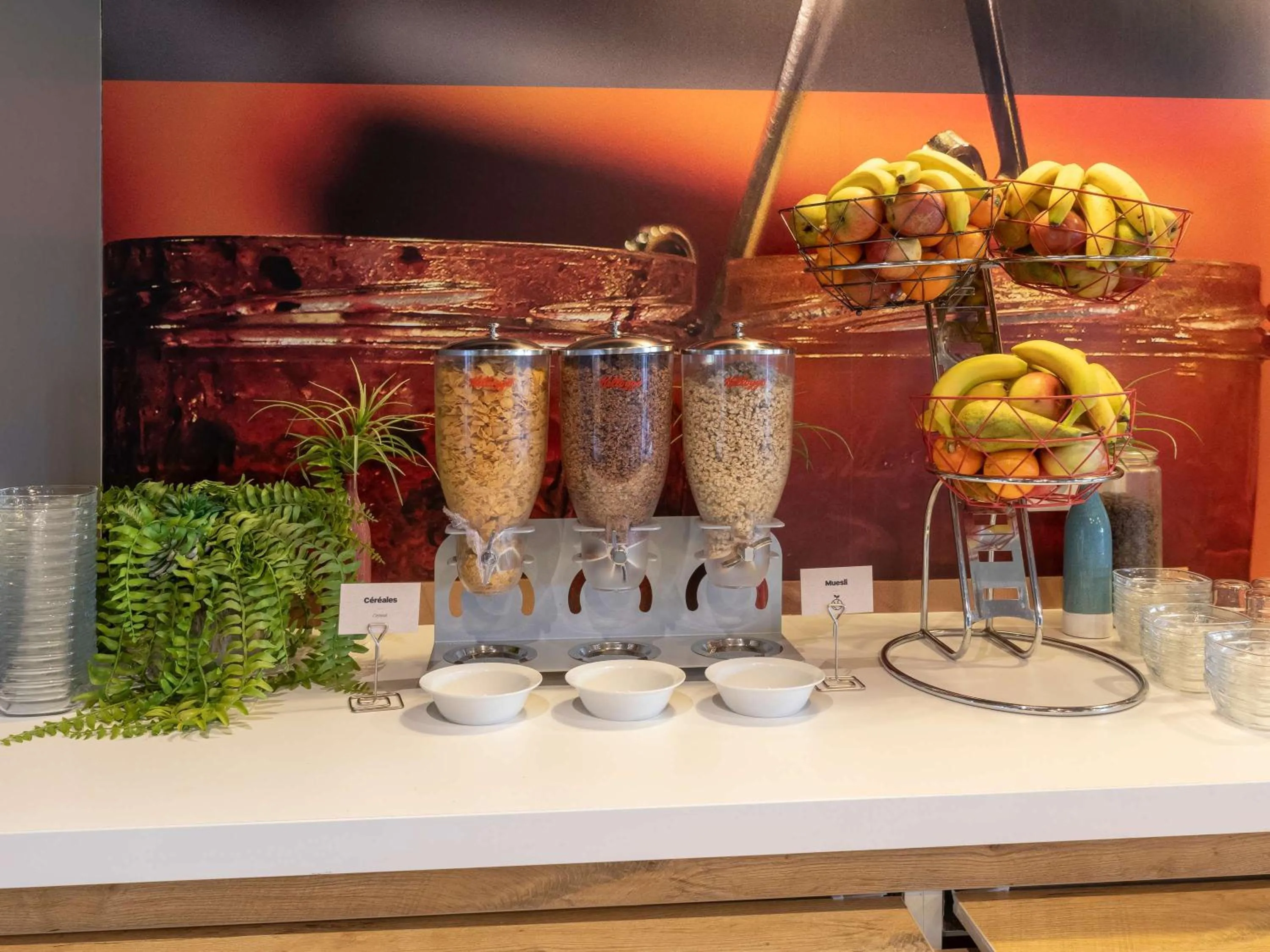 Breakfast in ibis Gonesse Le Bourget