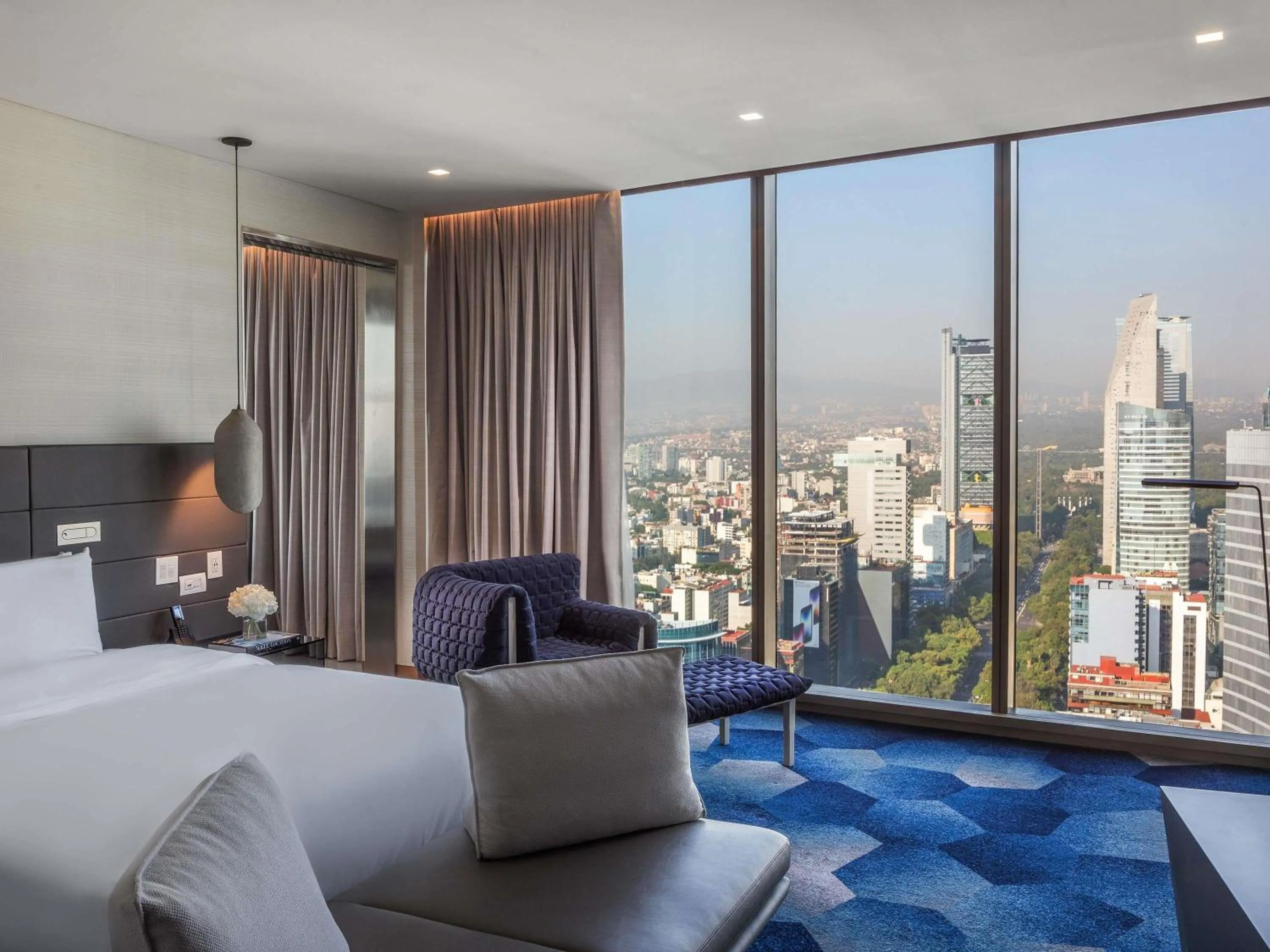 Bedroom, Bed in Sofitel Mexico City Reforma