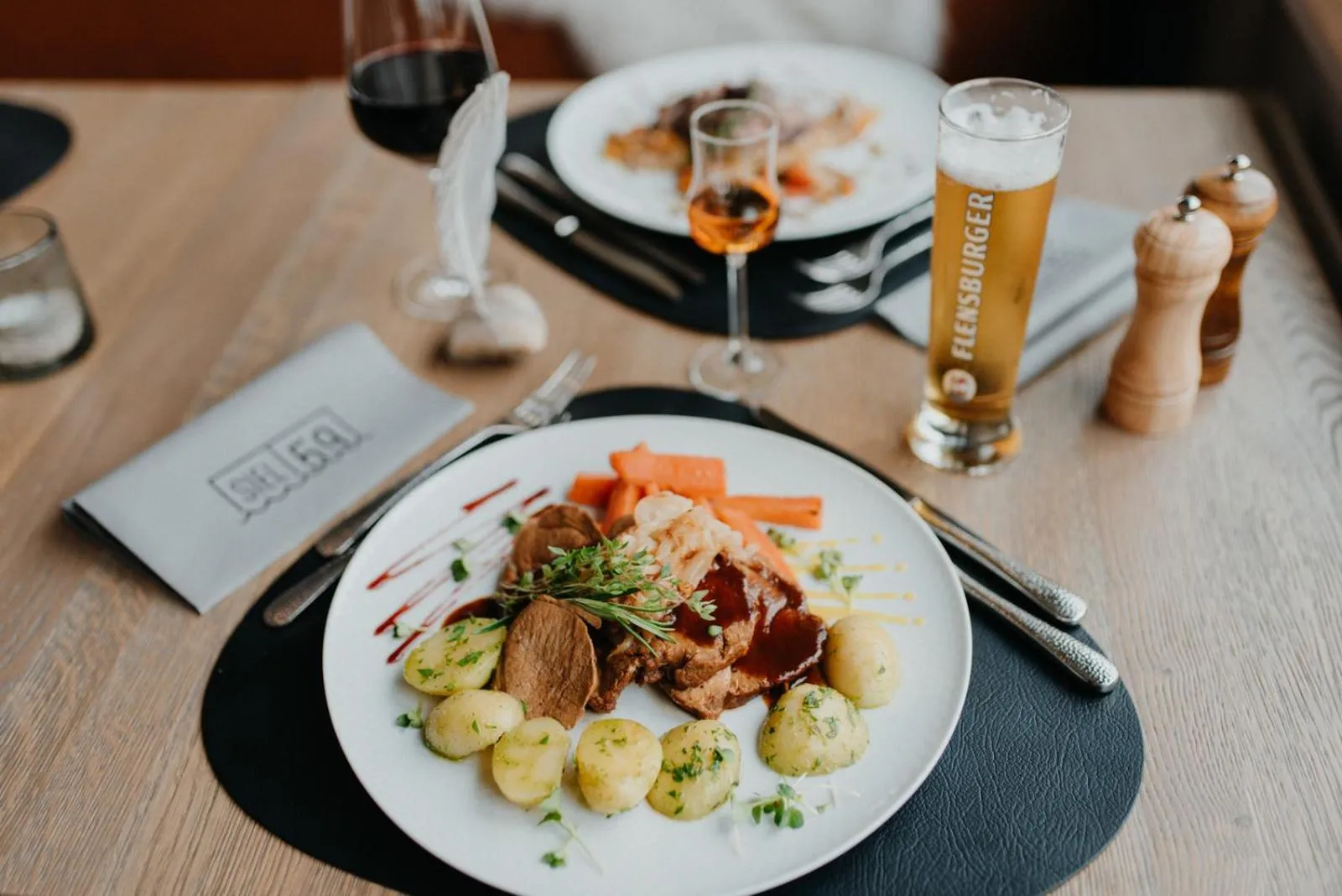 Food close-up in Siel59 Hotel & Restaurant