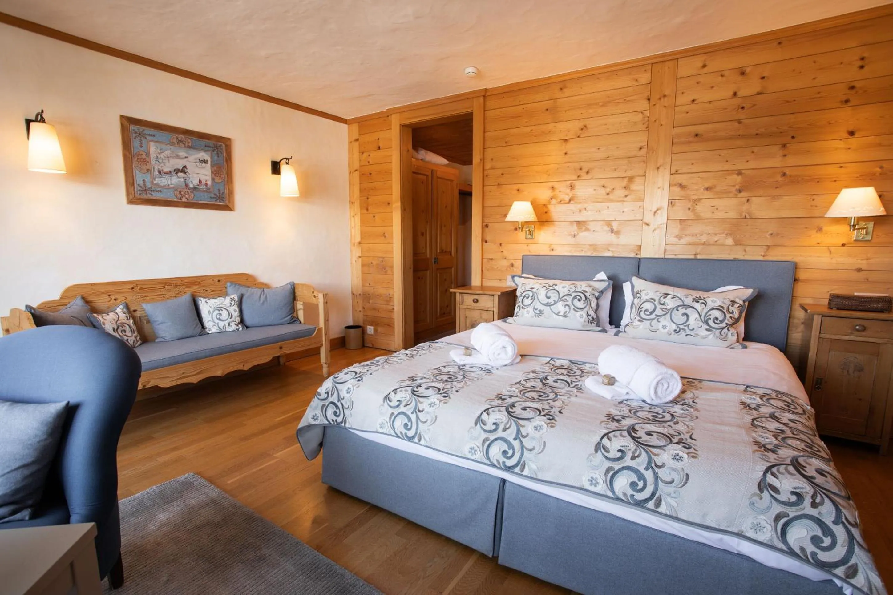 Bed in Le Chalet de Flore