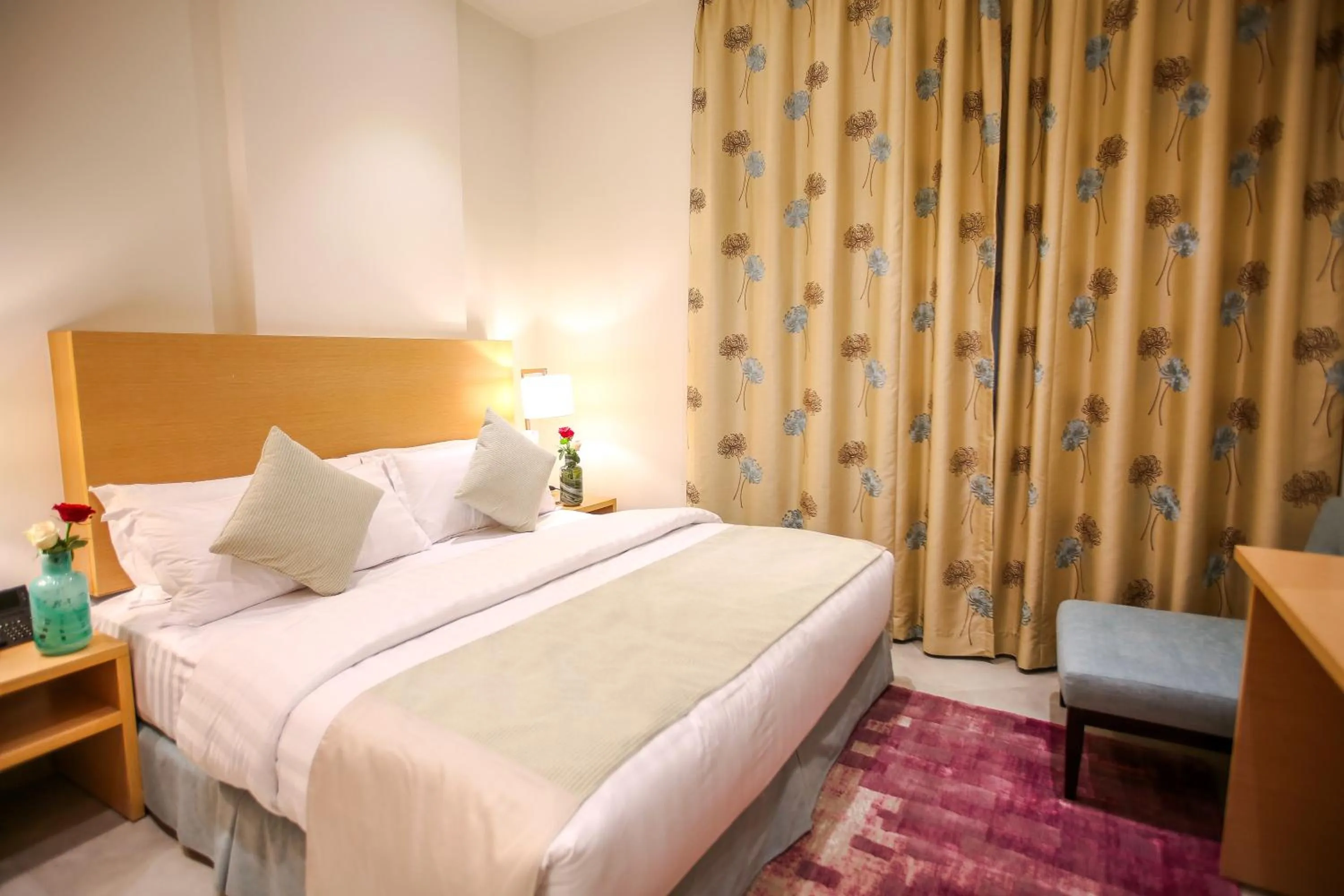 Bed in Tanuma Aram Hospitality - Hotel Apartments