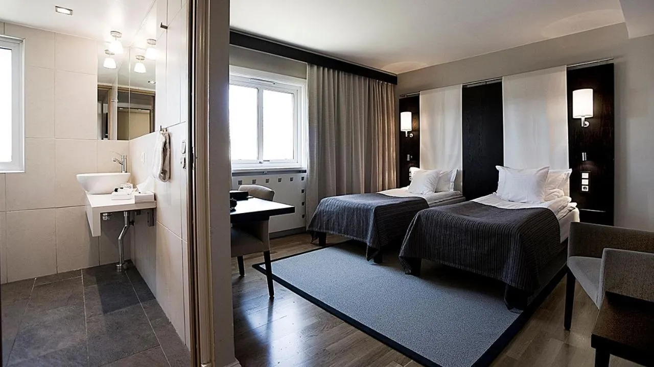 Bed in Hotel Tylösand