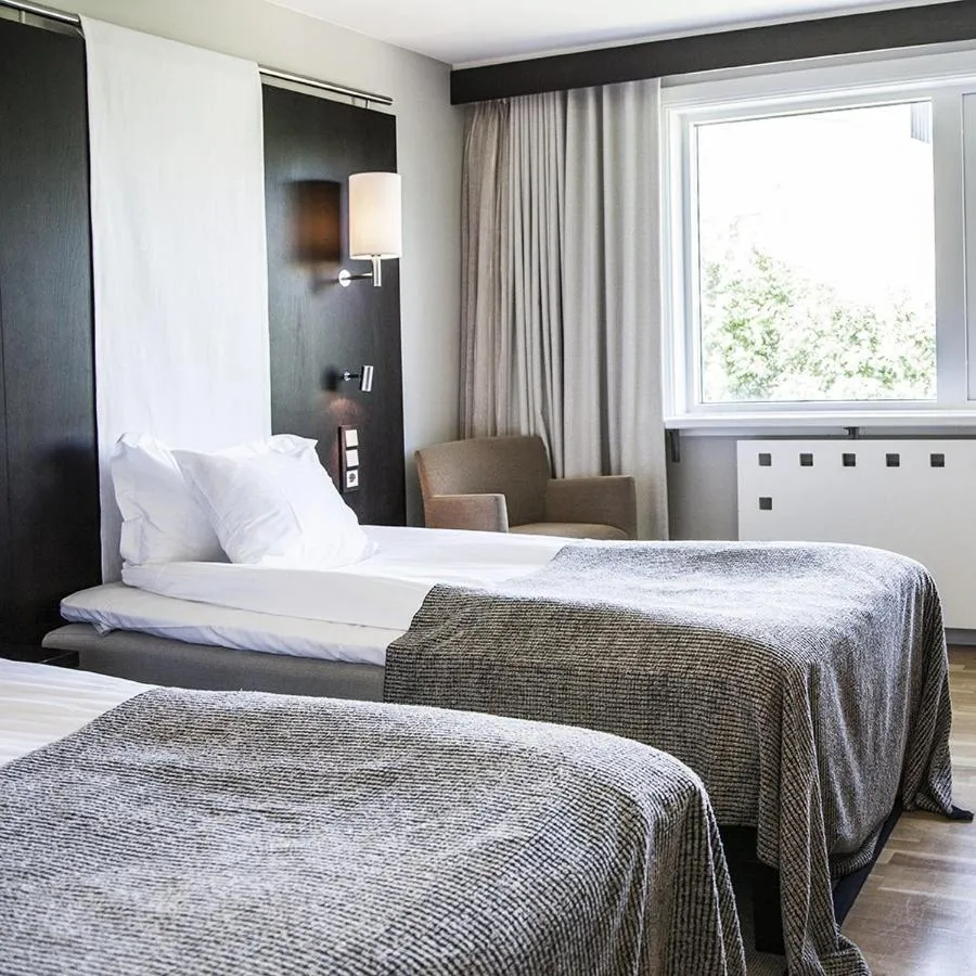 Bed in Hotel Tylösand