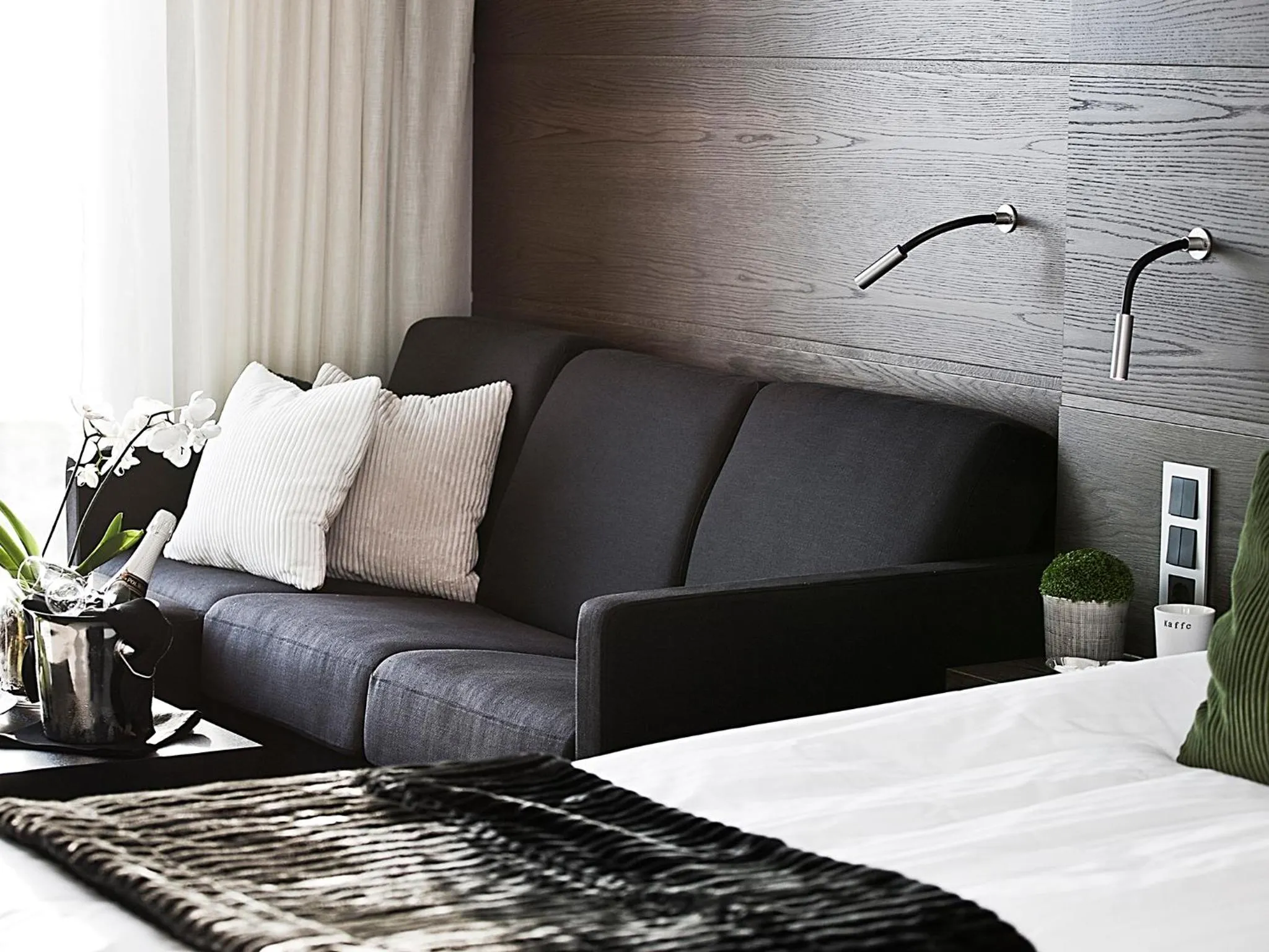 Photo of the whole room, Bed in Hotel Tylösand