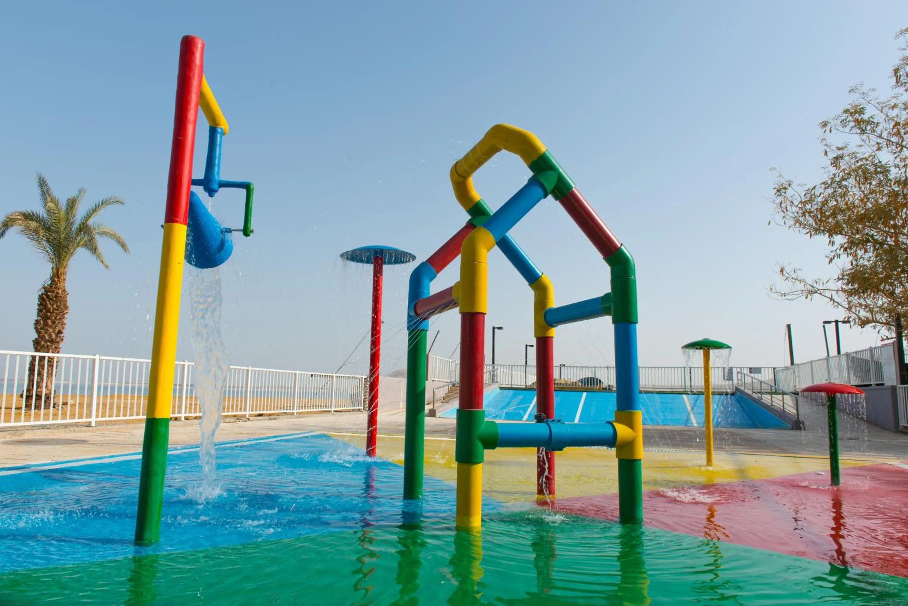 Aqua park in Leonardo Club Hotel Dead Sea - All Inclusive