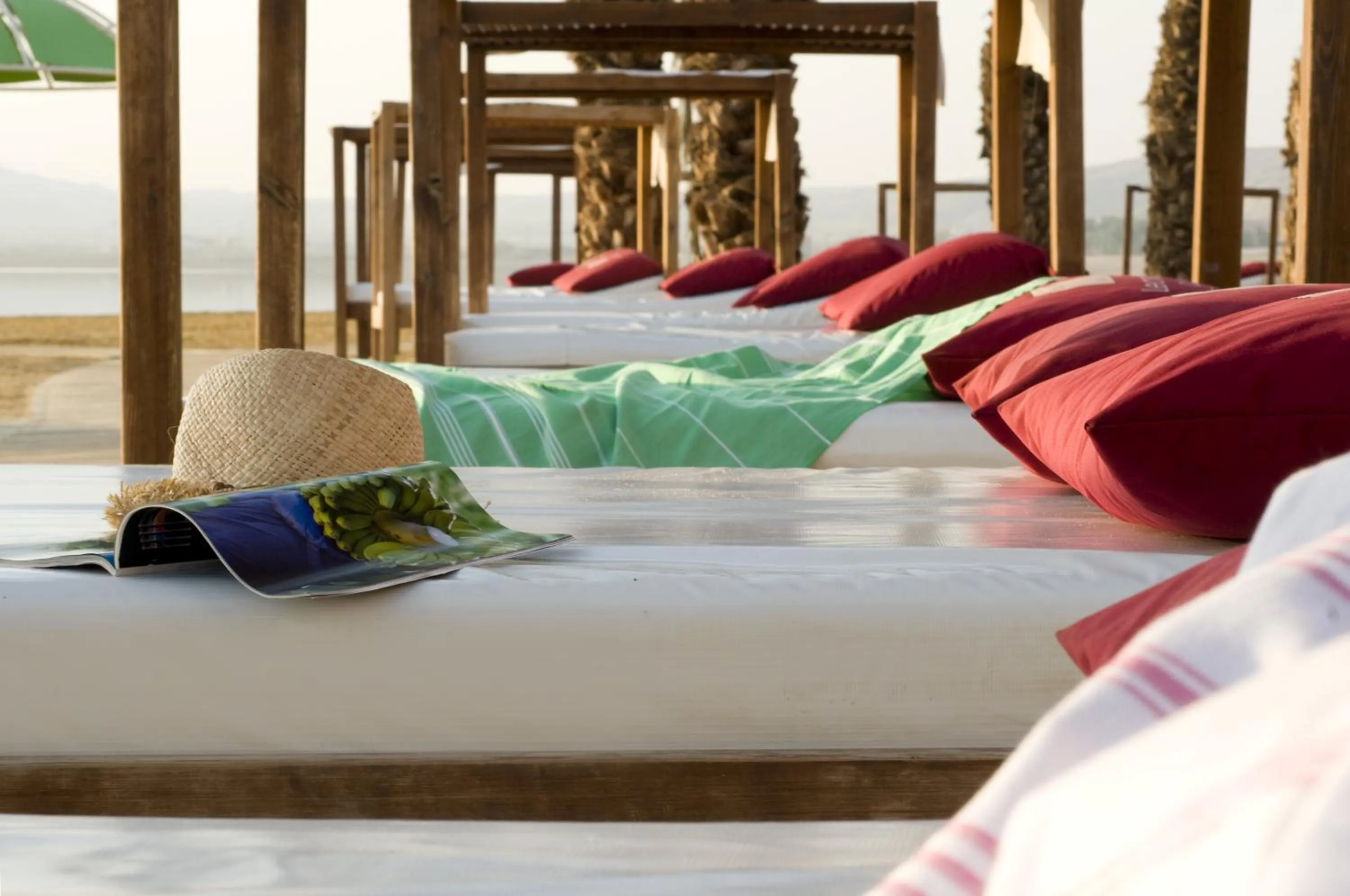 Beach, Bed in Leonardo Club Hotel Dead Sea - All Inclusive