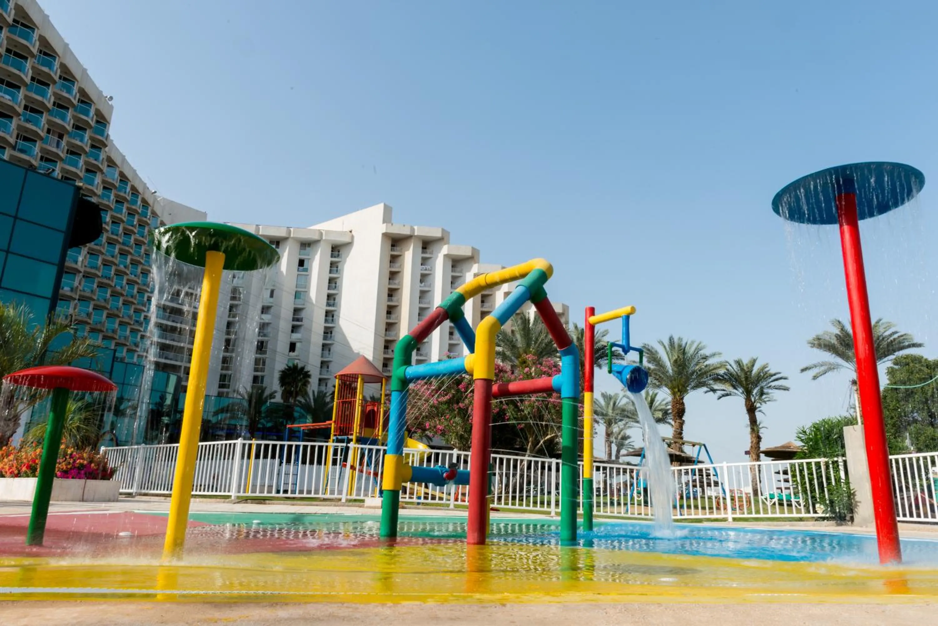 Aqua park in Leonardo Club Hotel Dead Sea - All Inclusive