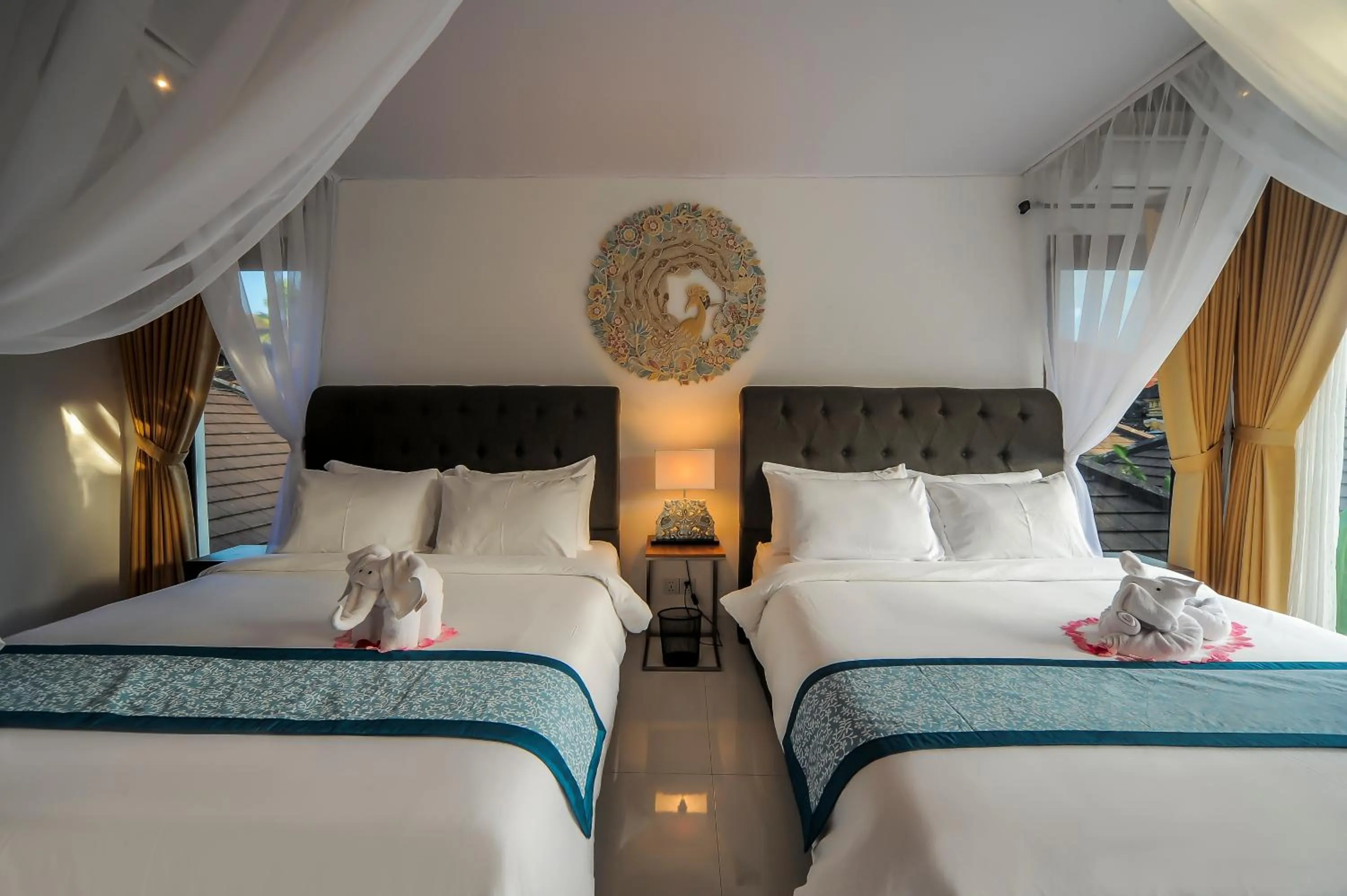 Bed in Villa Pearl Seminyak