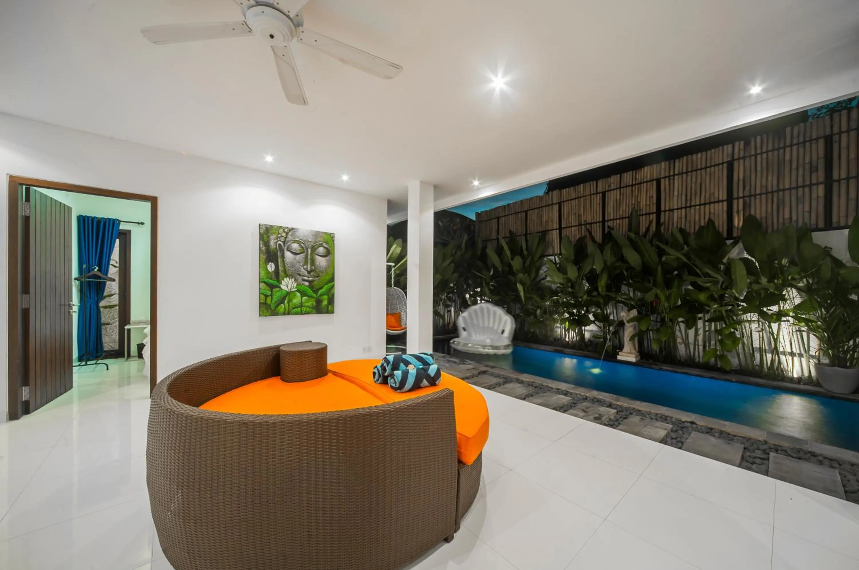 Living room in Villa Pearl Seminyak