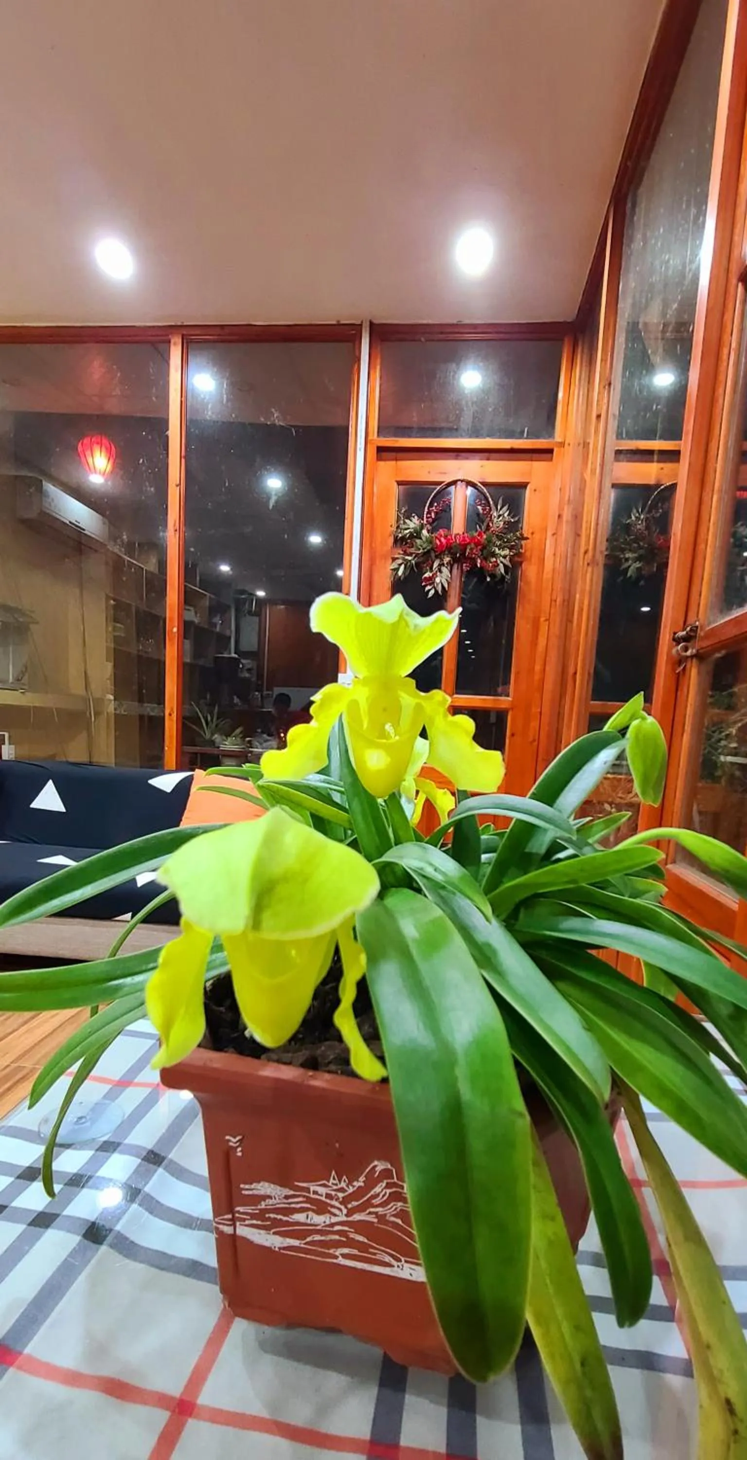 kitchen in Dang Khoa Garden Inn