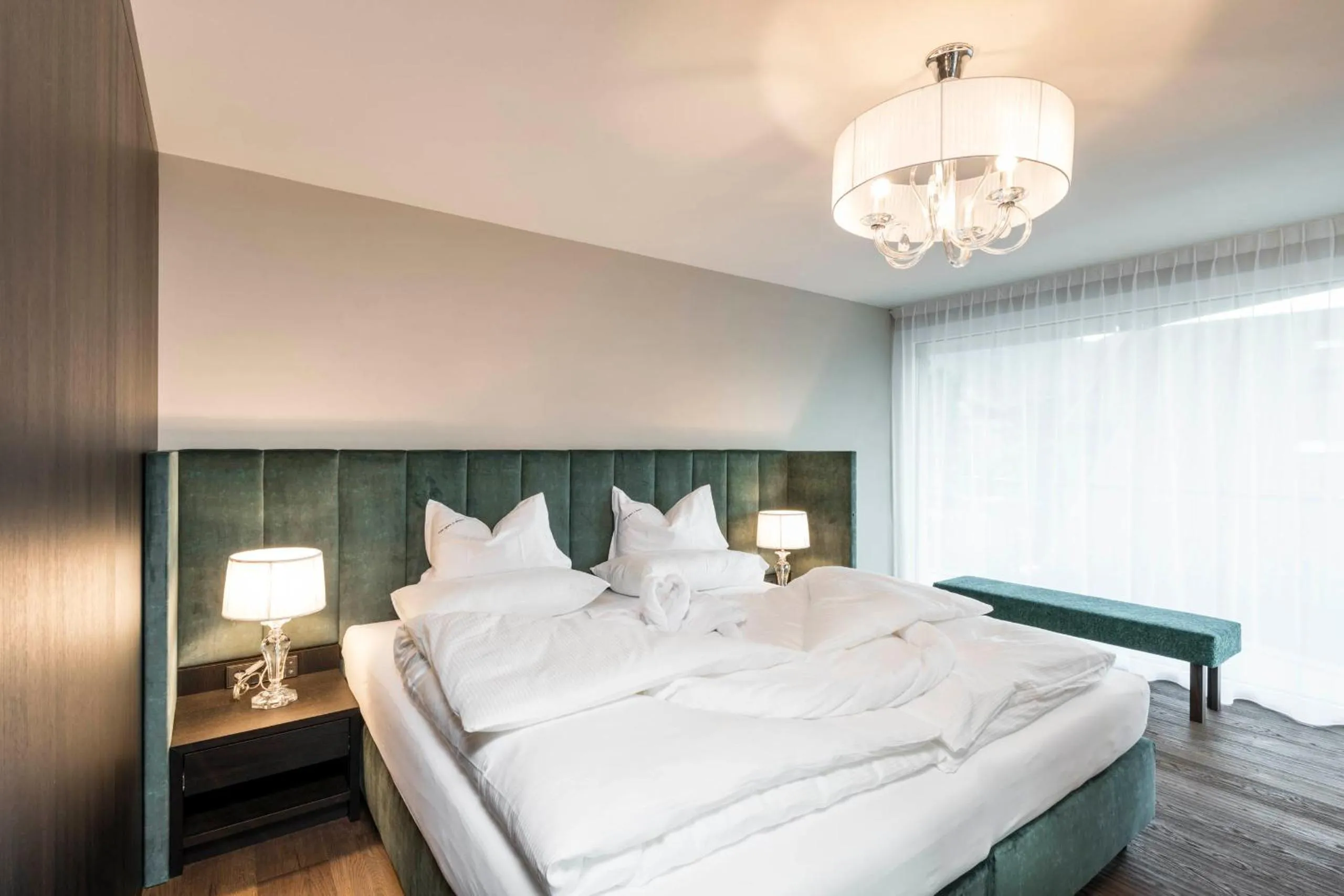 Bed in Prunner Luxury Suites - Adults Only