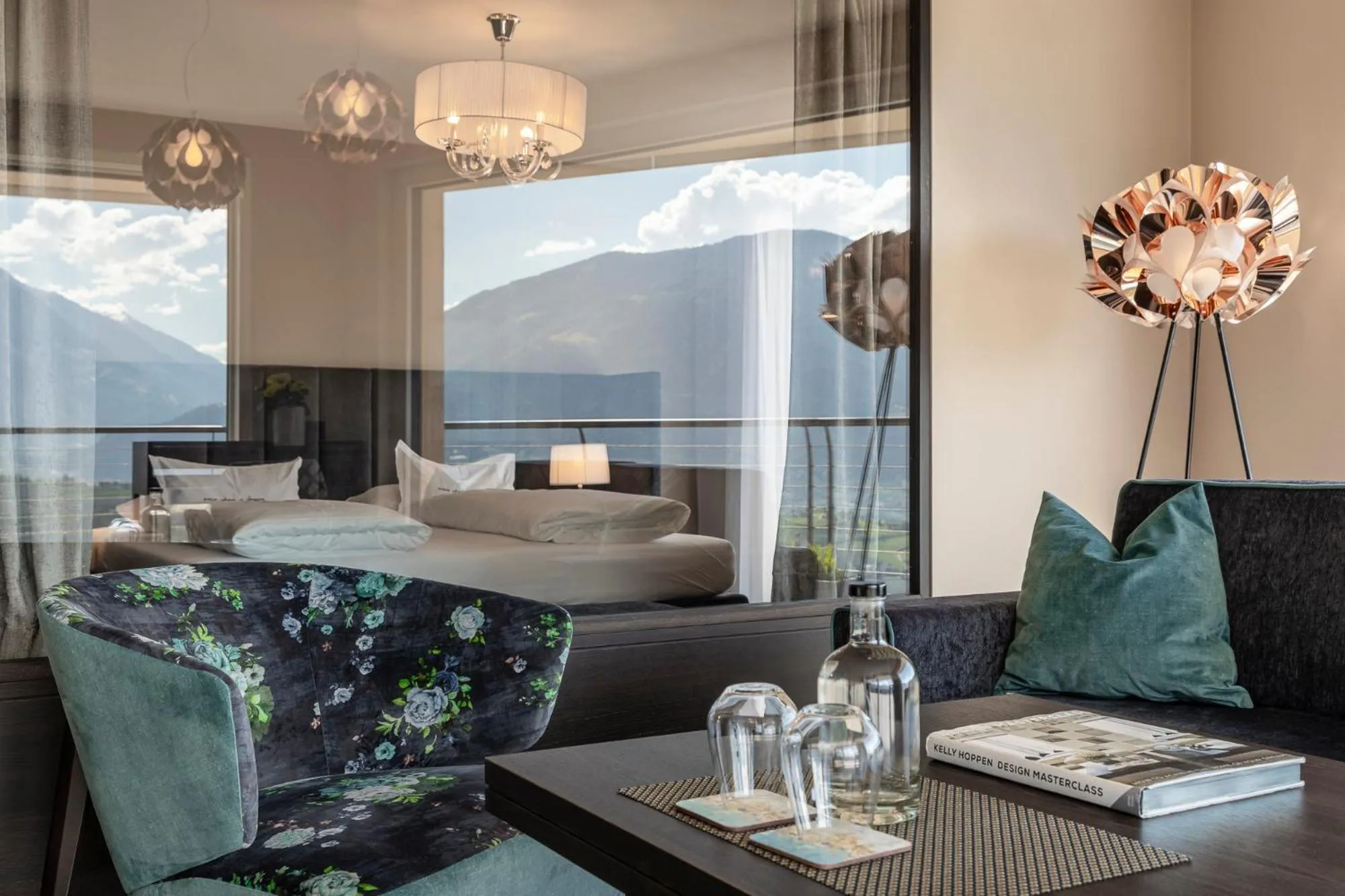 Seating area, Bed in Prunner Luxury Suites - Adults Only