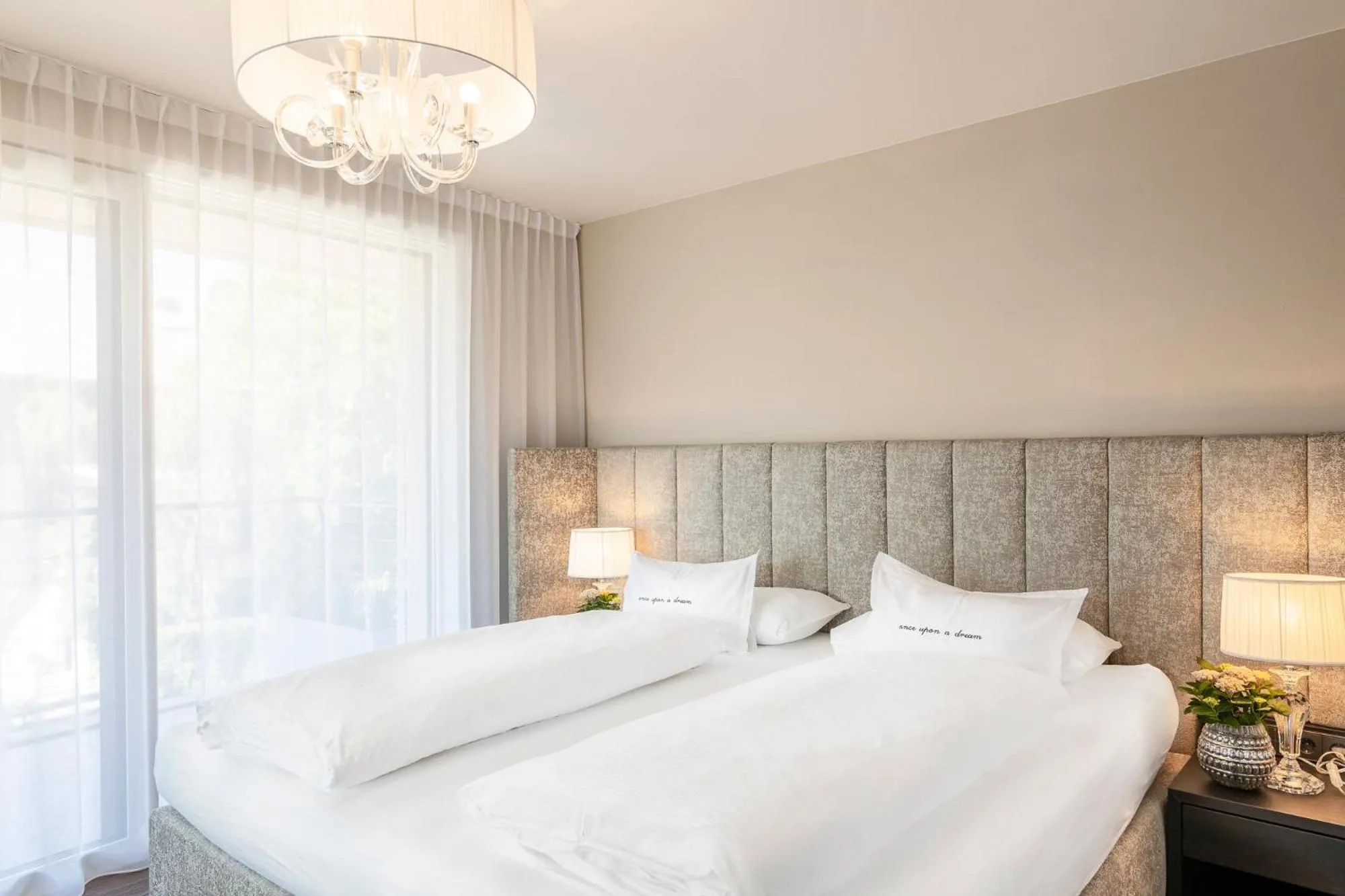 Bed in Prunner Luxury Suites - Adults Only