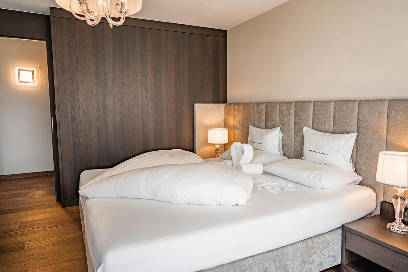Bed in Prunner Luxury Suites - Adults Only