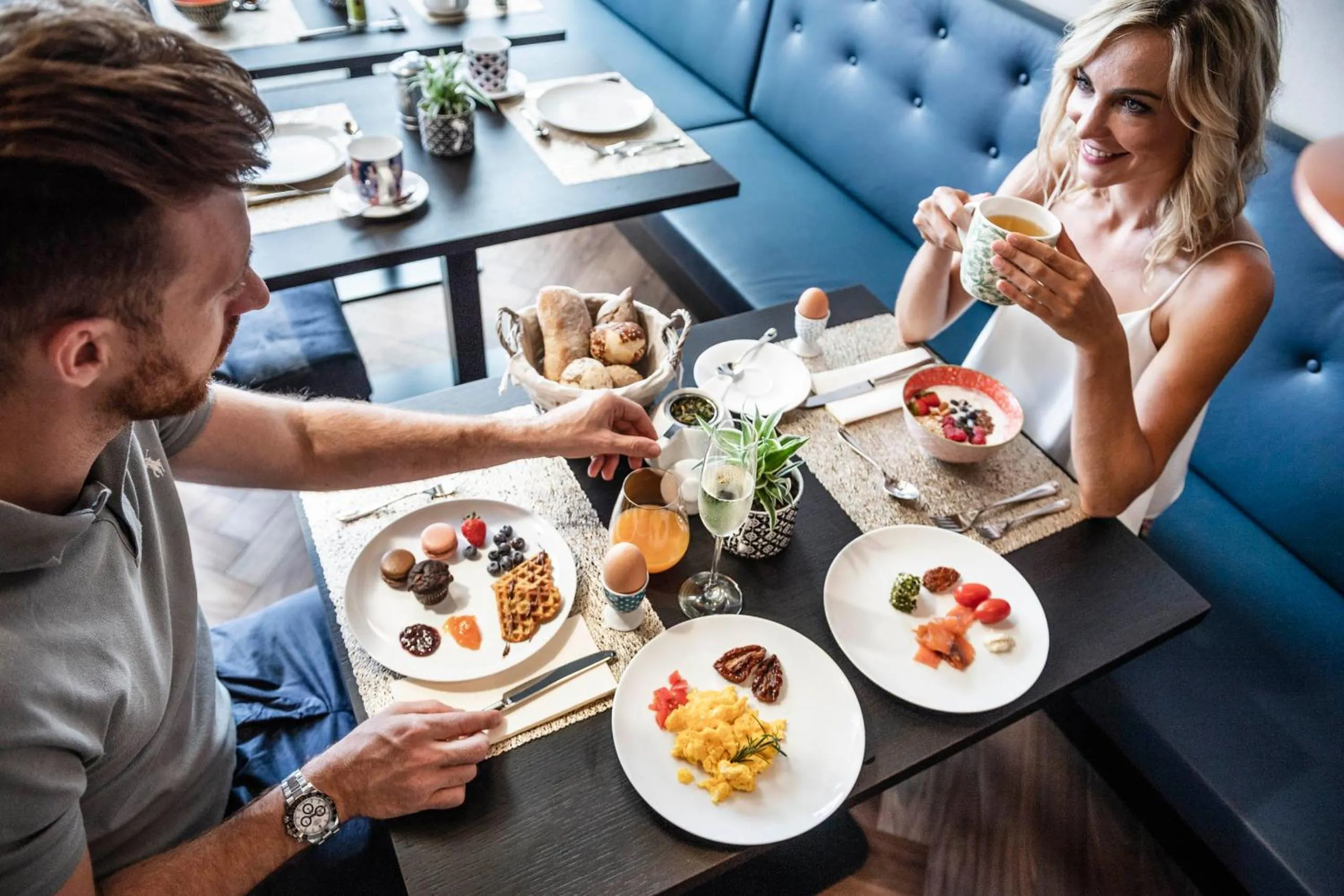 Food and drinks in Prunner Luxury Suites - Adults Only