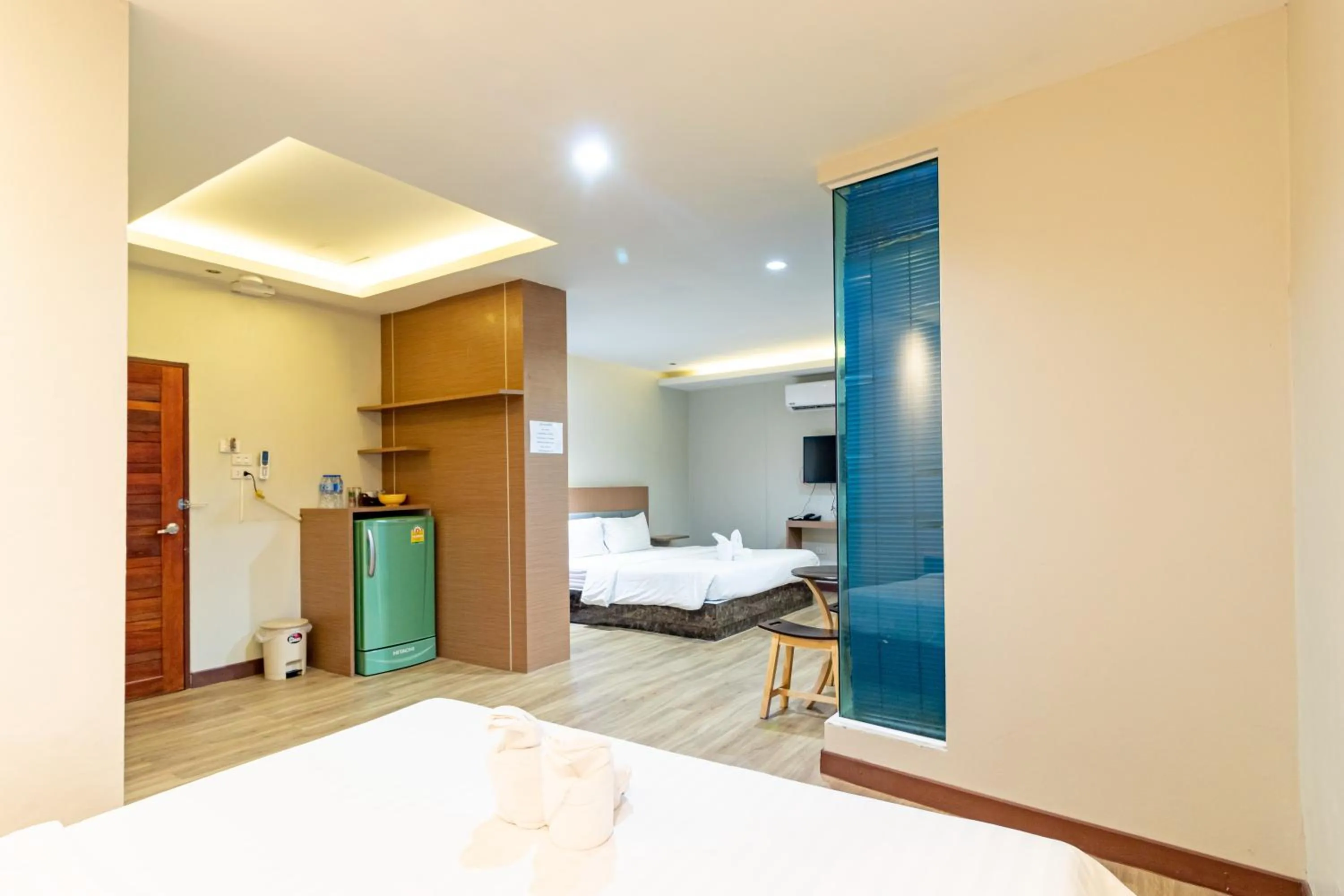 Bedroom, Bed in Oun Residence