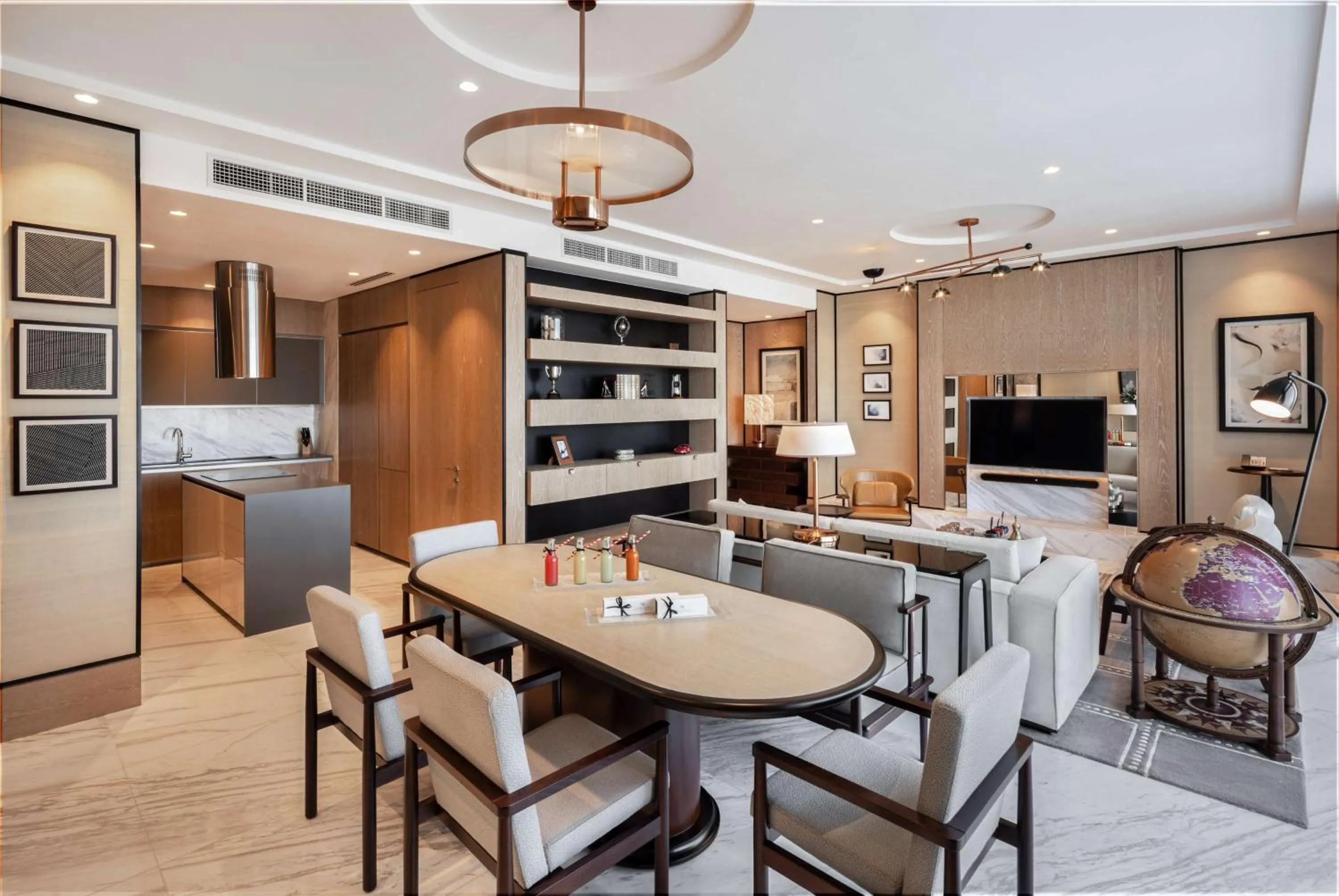 Living room in Waldorf Astoria Dubai International Financial Centre