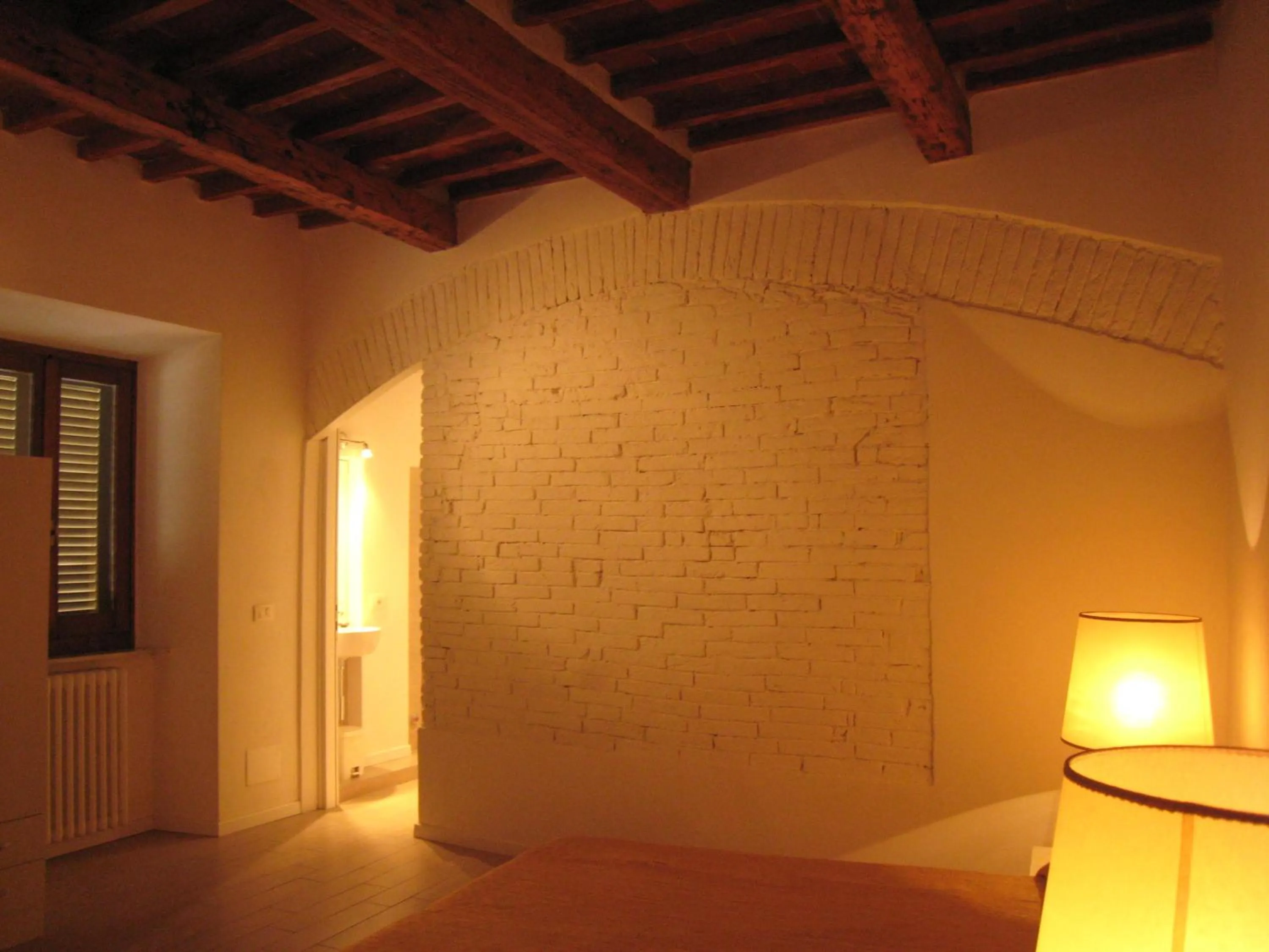 Decorative detail, Bed in Rinathos Guesthouse