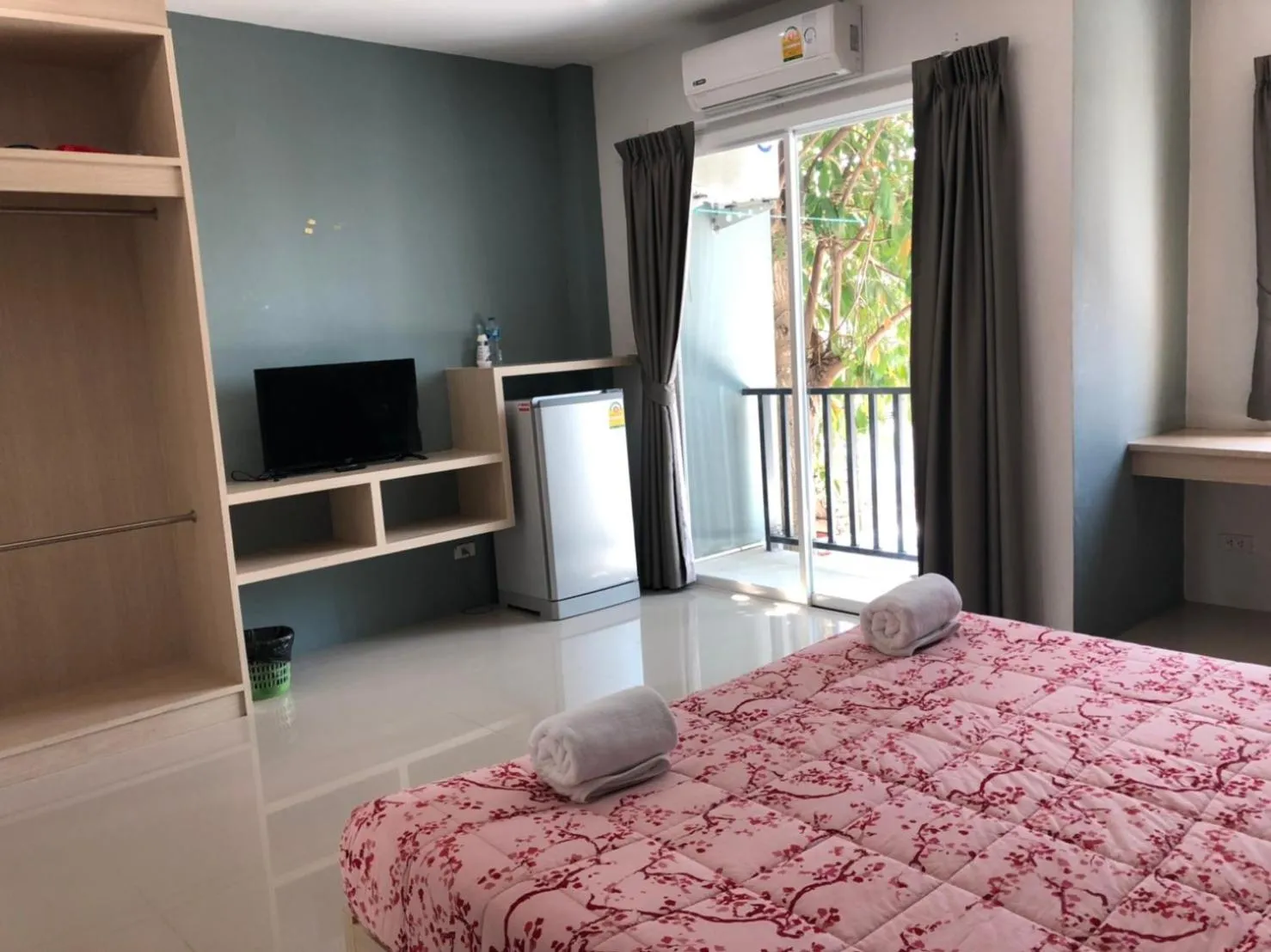 Bed in Khao Oat airport