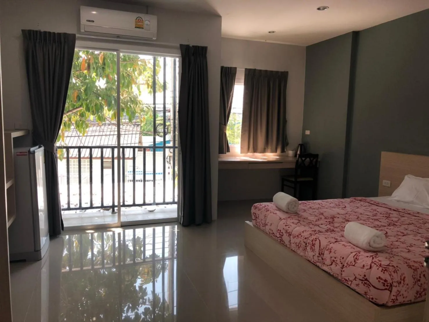 Bed in Khao Oat airport