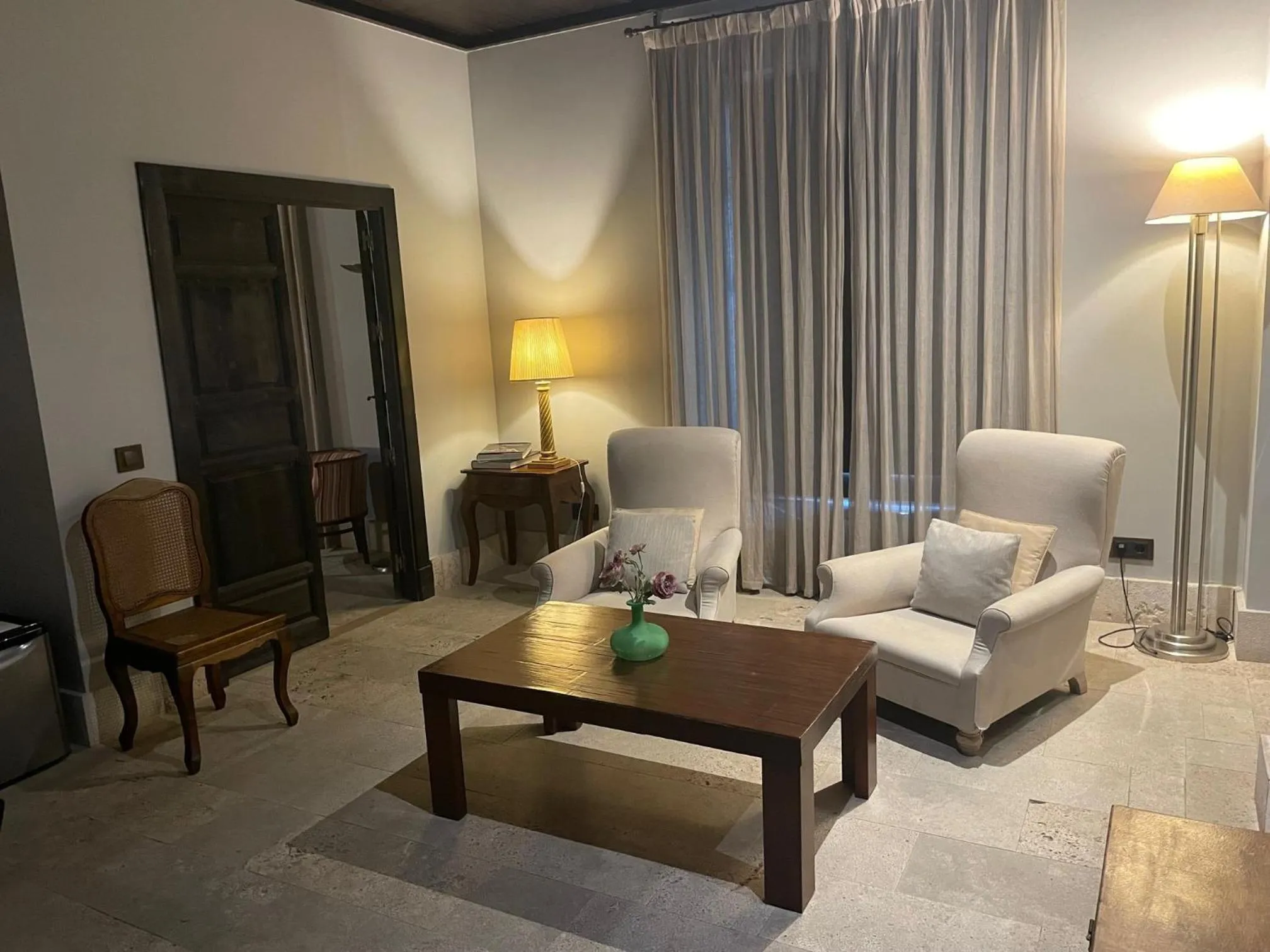 Bed in Hotel Palacio de Mengibar