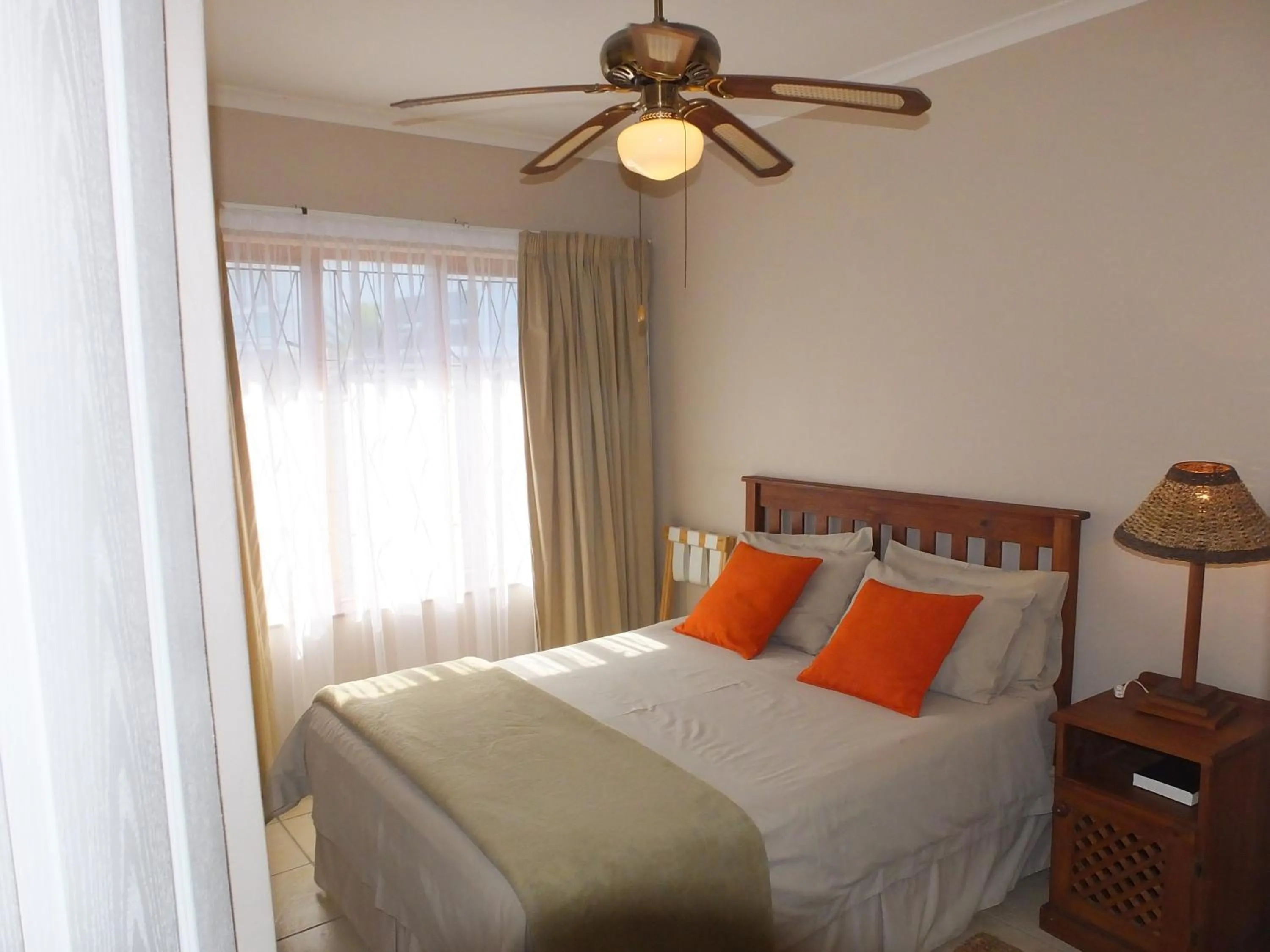 Bed in Summerstrand Beach Lodge