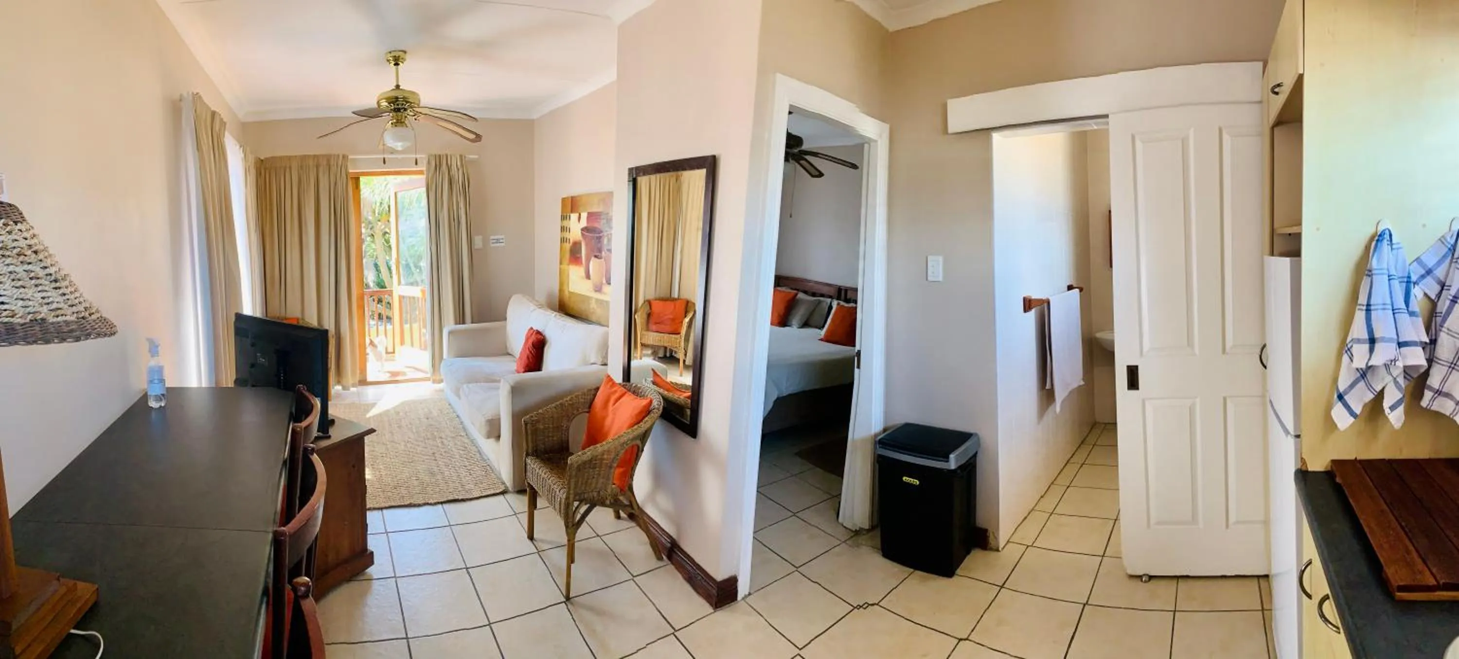 Bedroom in Summerstrand Beach Lodge