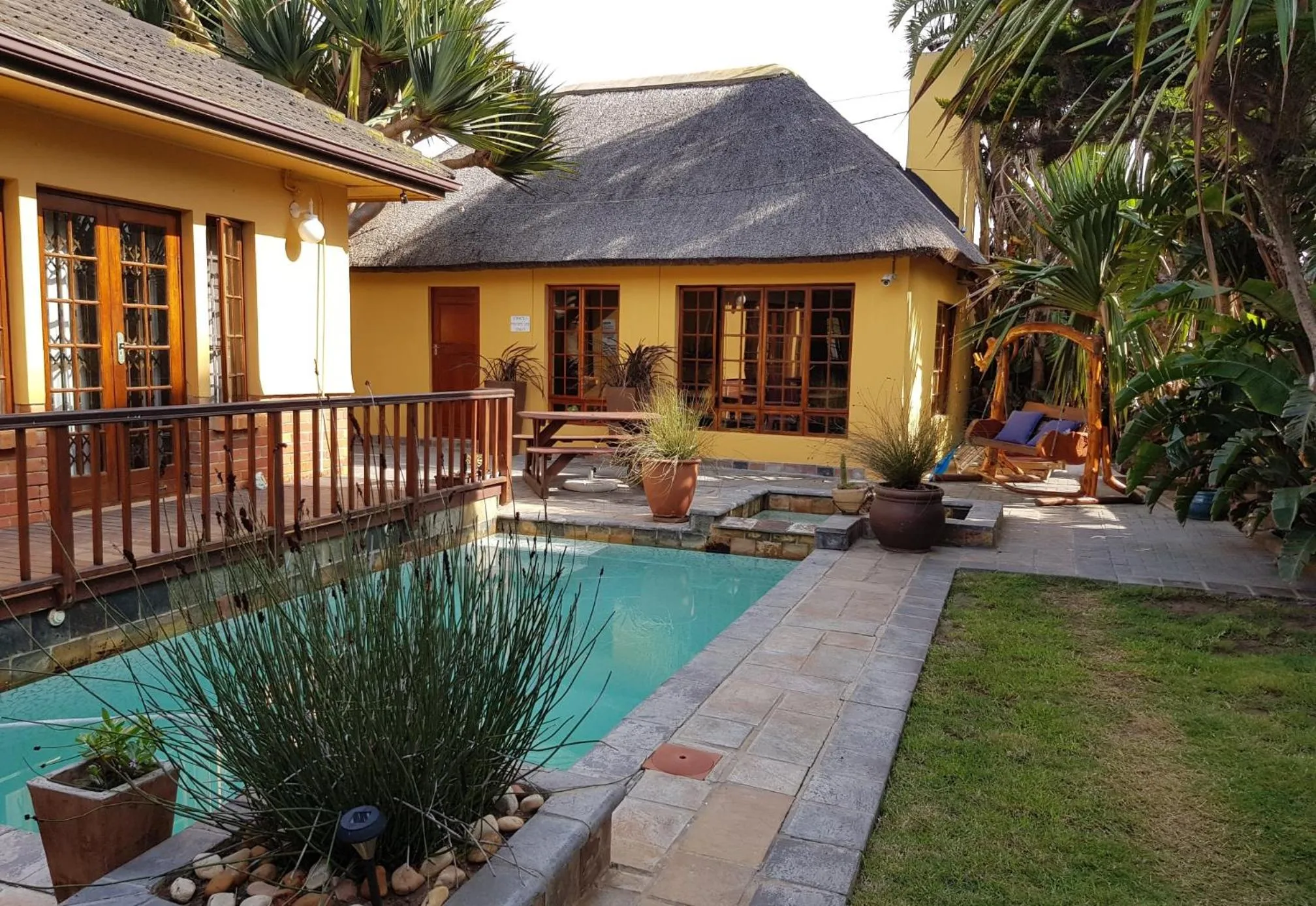 Pool view in Summerstrand Beach Lodge