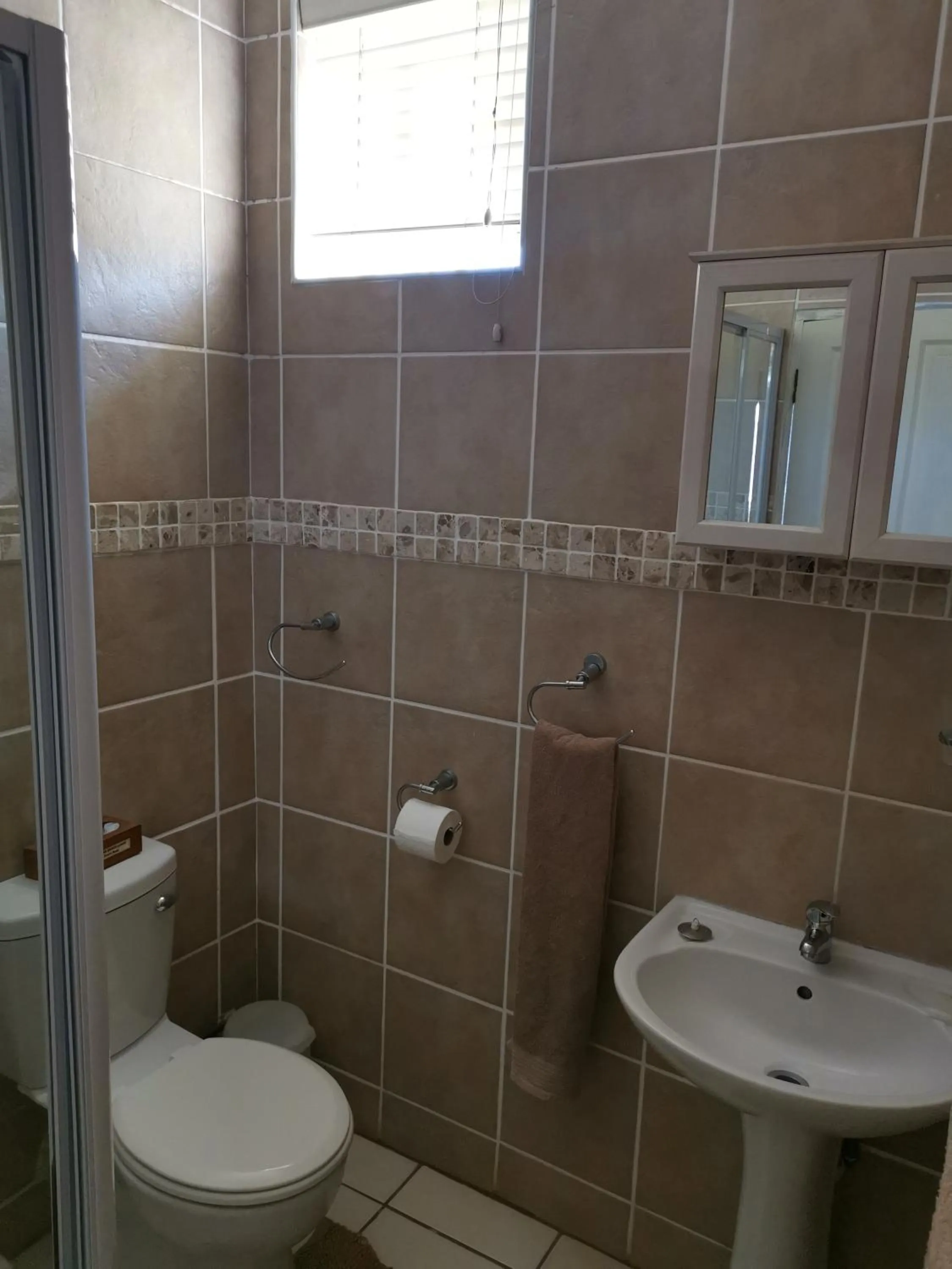 Shower in Summerstrand Beach Lodge