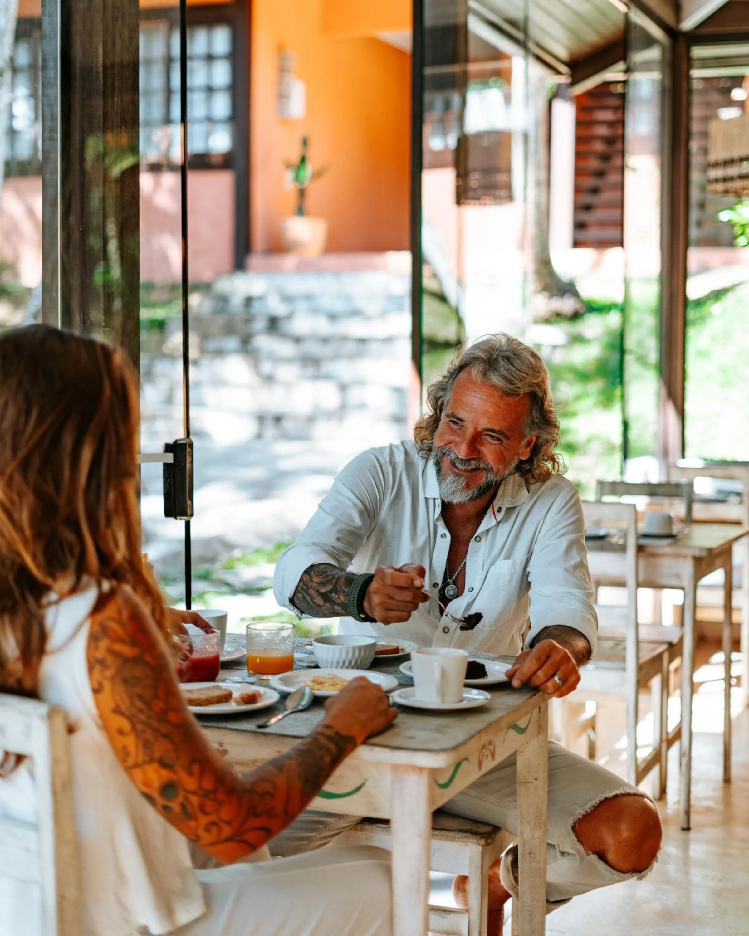 Breakfast in Pousada Casa Cactus Praia da Tartaruga Búzios