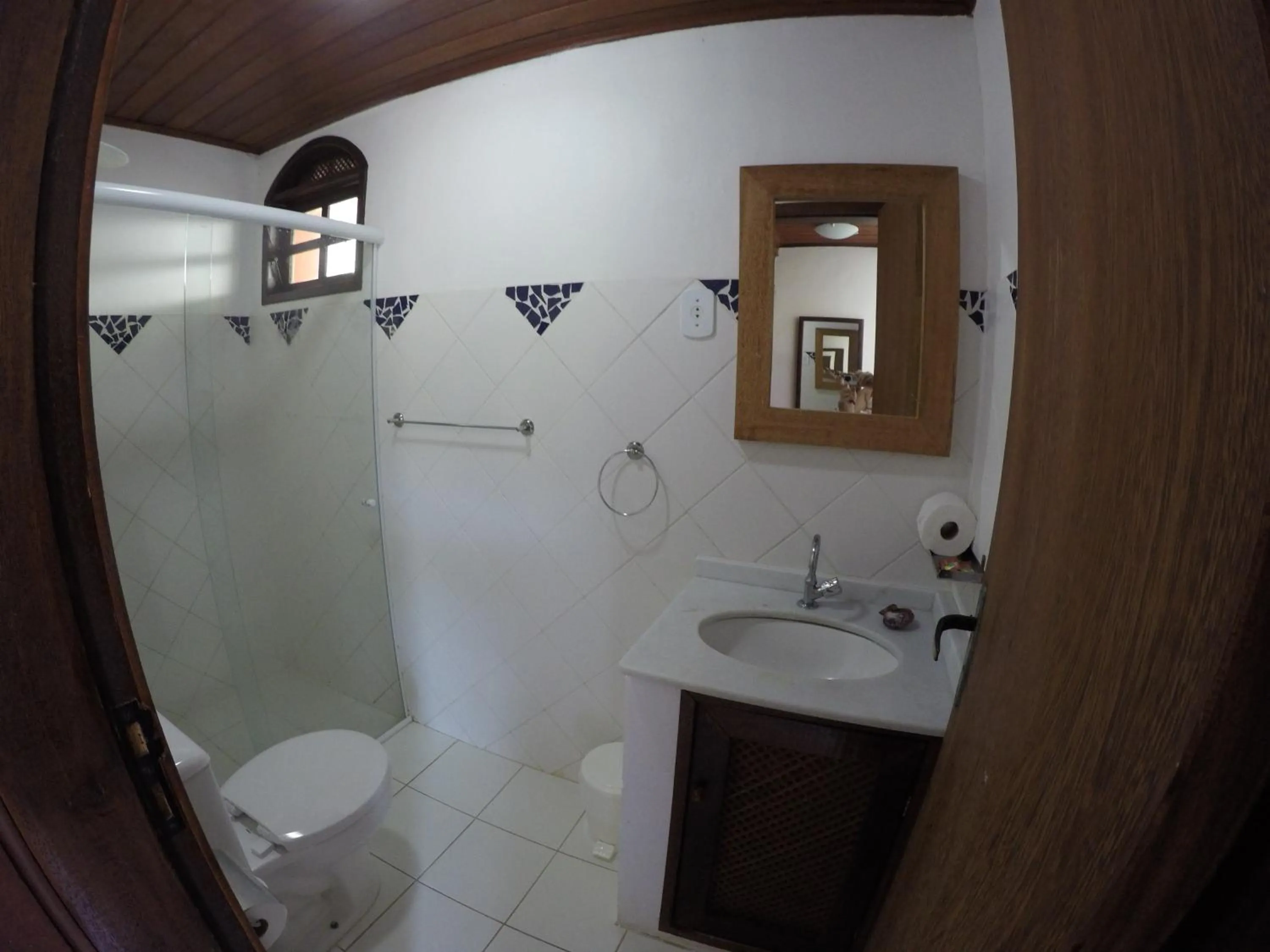 Toilet in Pousada Casa Cactus Praia da Tartaruga Búzios