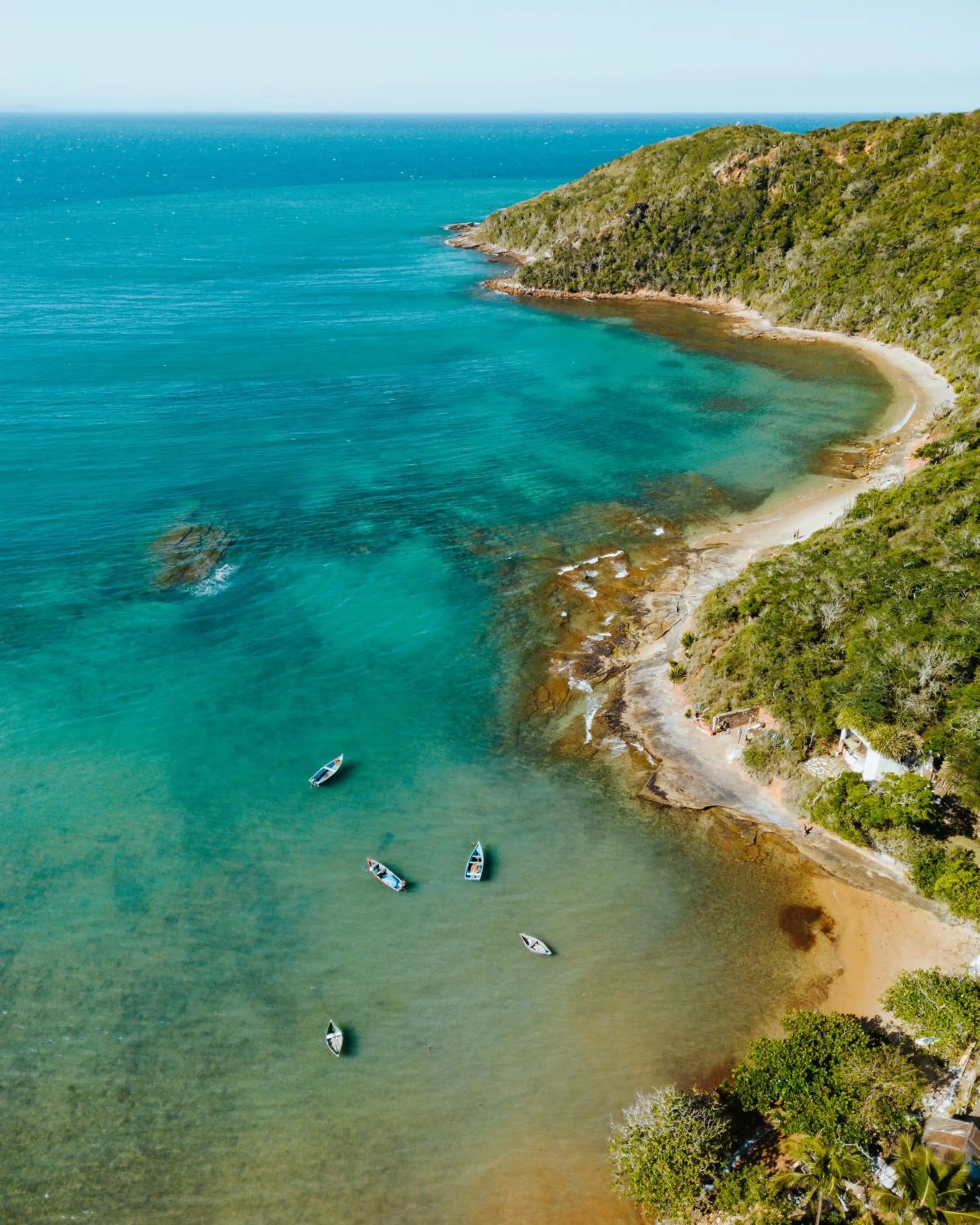 Beach in Pousada Casa Cactus Praia da Tartaruga Búzios