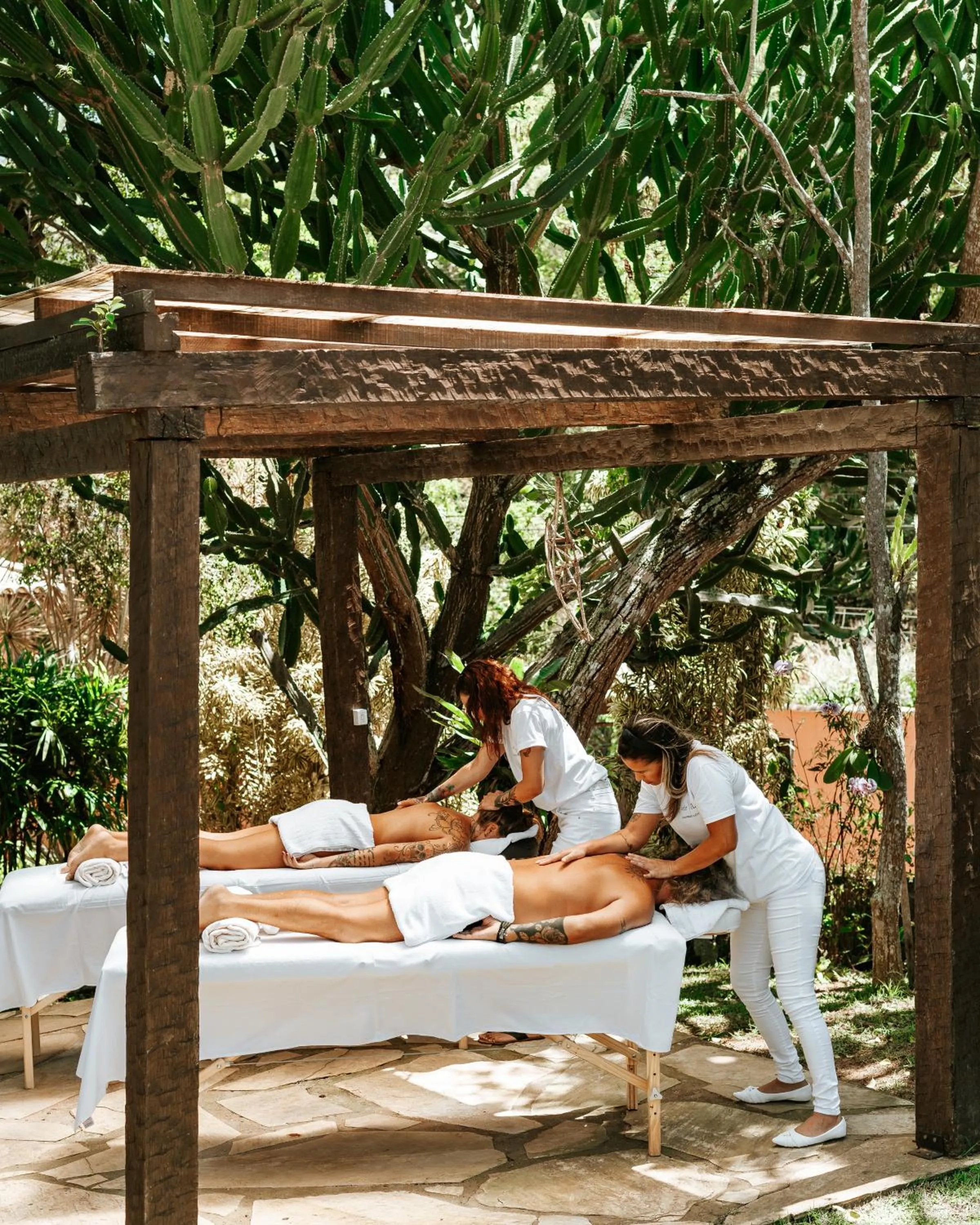 Garden in Pousada Casa Cactus Praia da Tartaruga Búzios