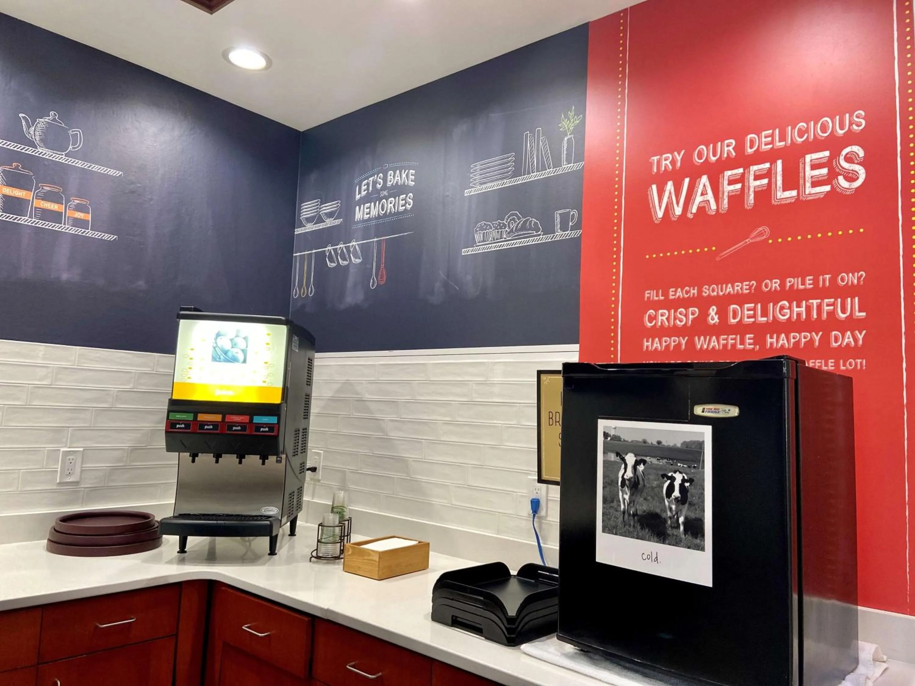 Breakfast in Hampton Inn & Suites Knoxville-Downtown