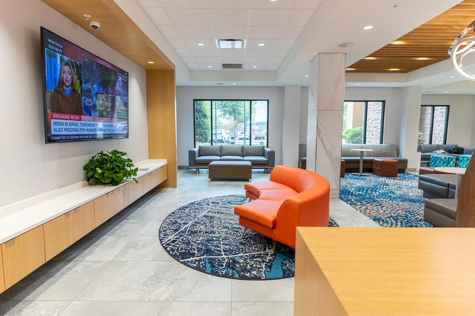 Lobby or reception in Hampton Inn Knoxville-West At Cedar Bluff