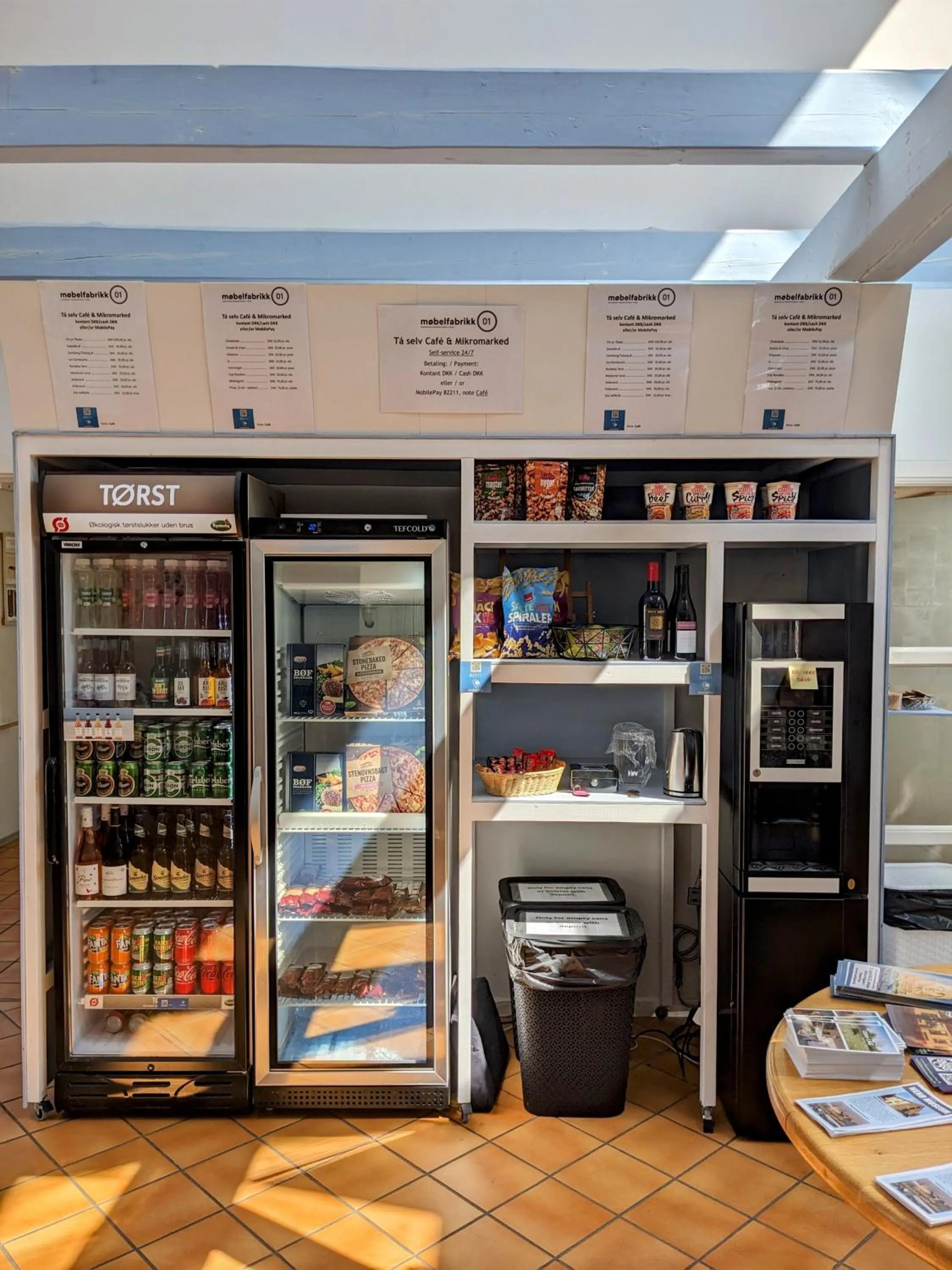 Restaurant/places to eat in Nexø Modern Hostel. Private Rooms