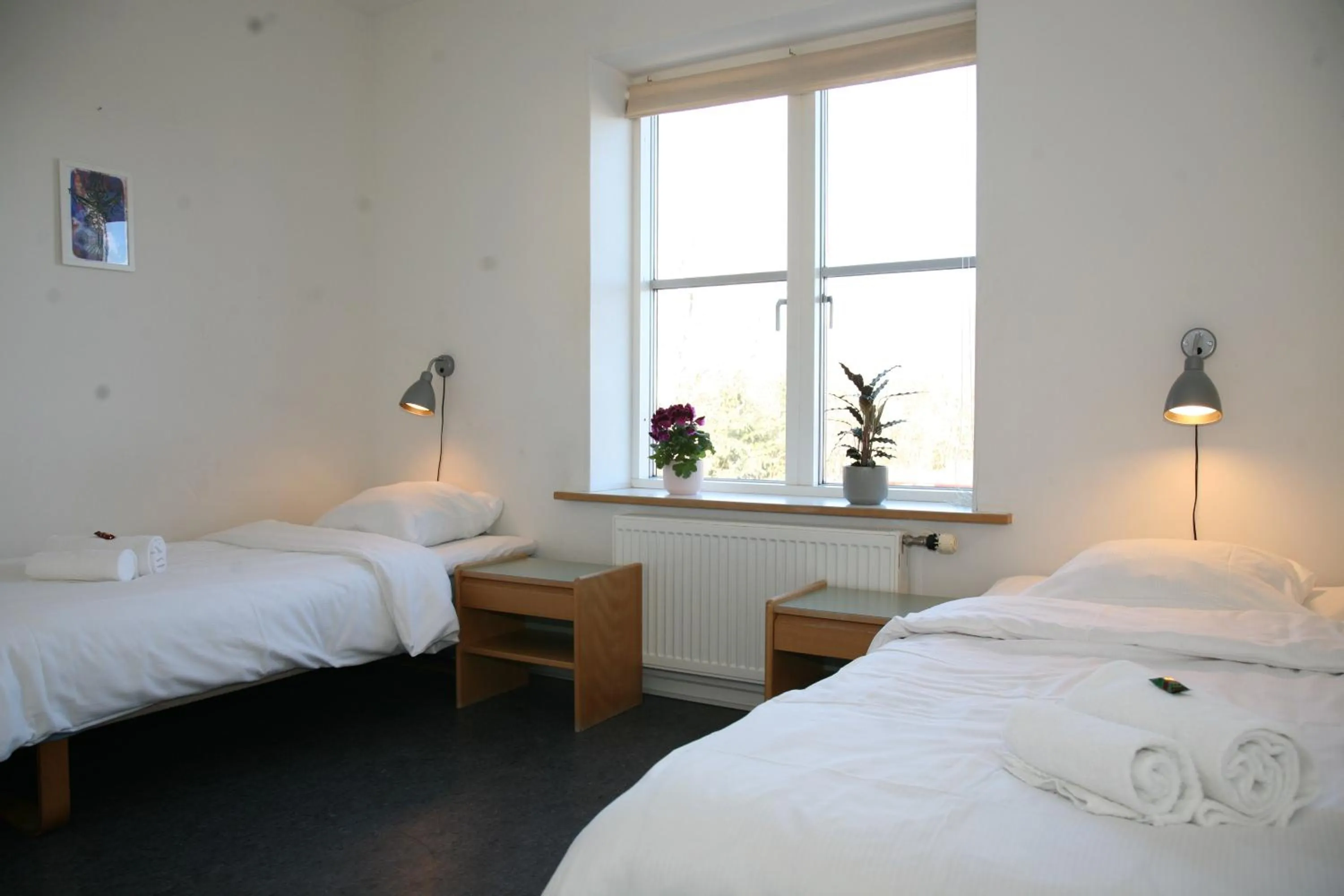 Bed in Nexø Modern Hostel. Private Rooms