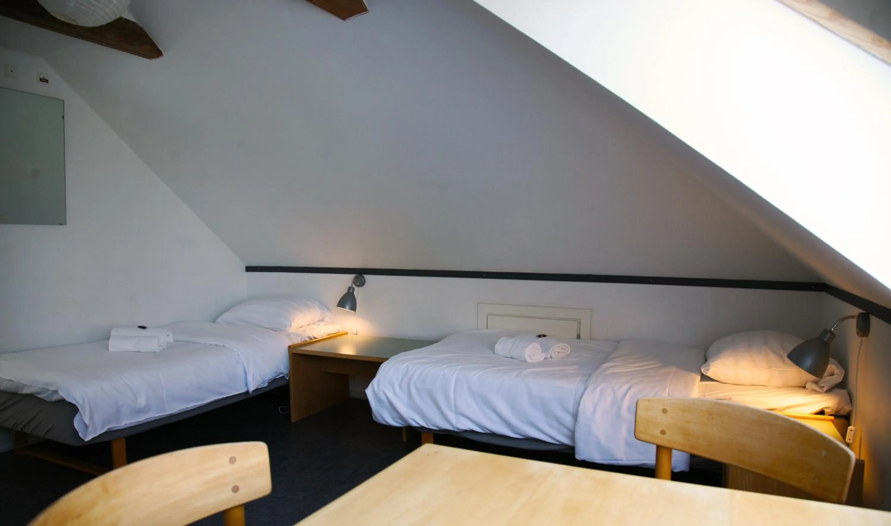 Property building, Bed in Nexø Modern Hostel. Private Rooms