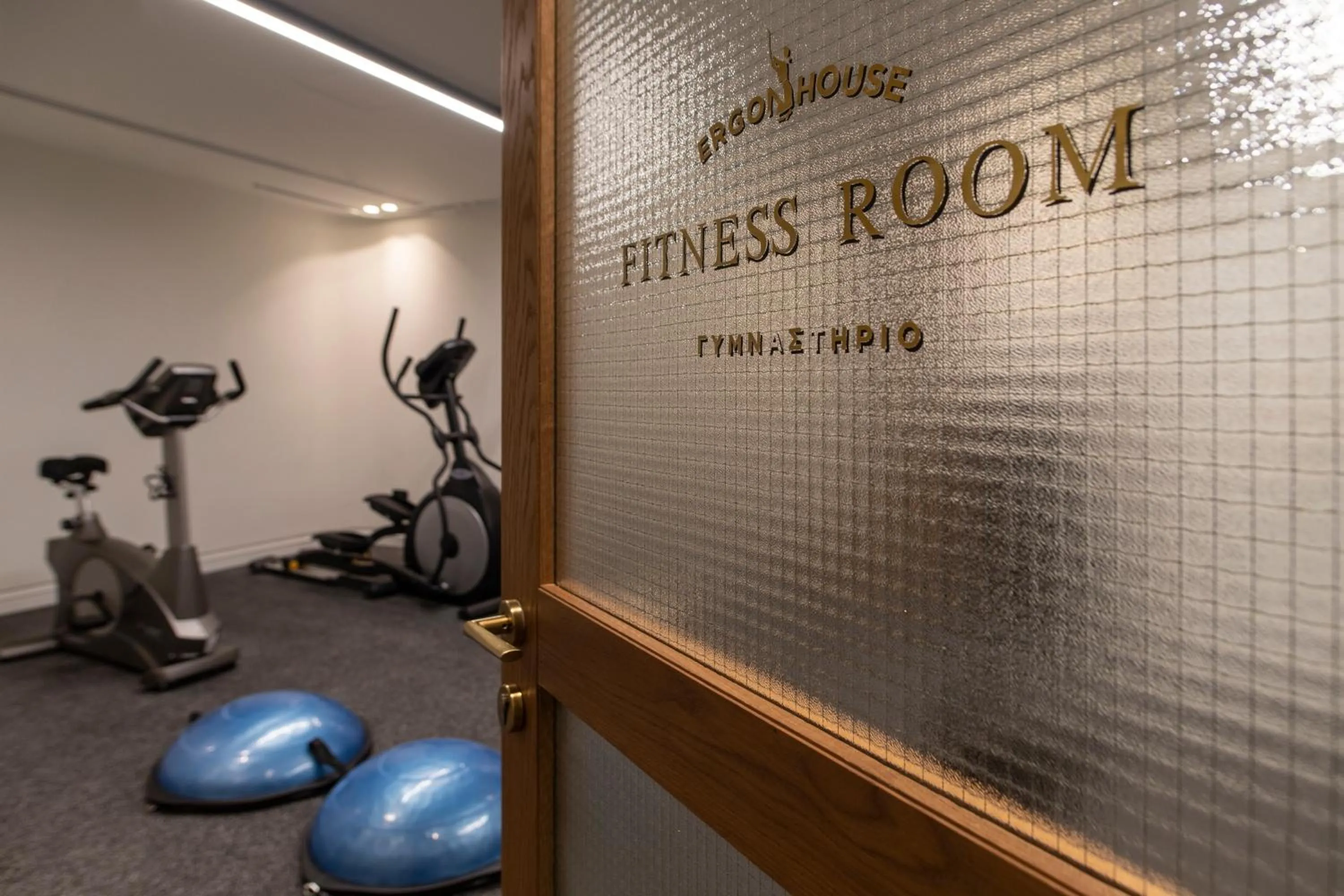 Fitness centre/facilities in Ergon House Athens
