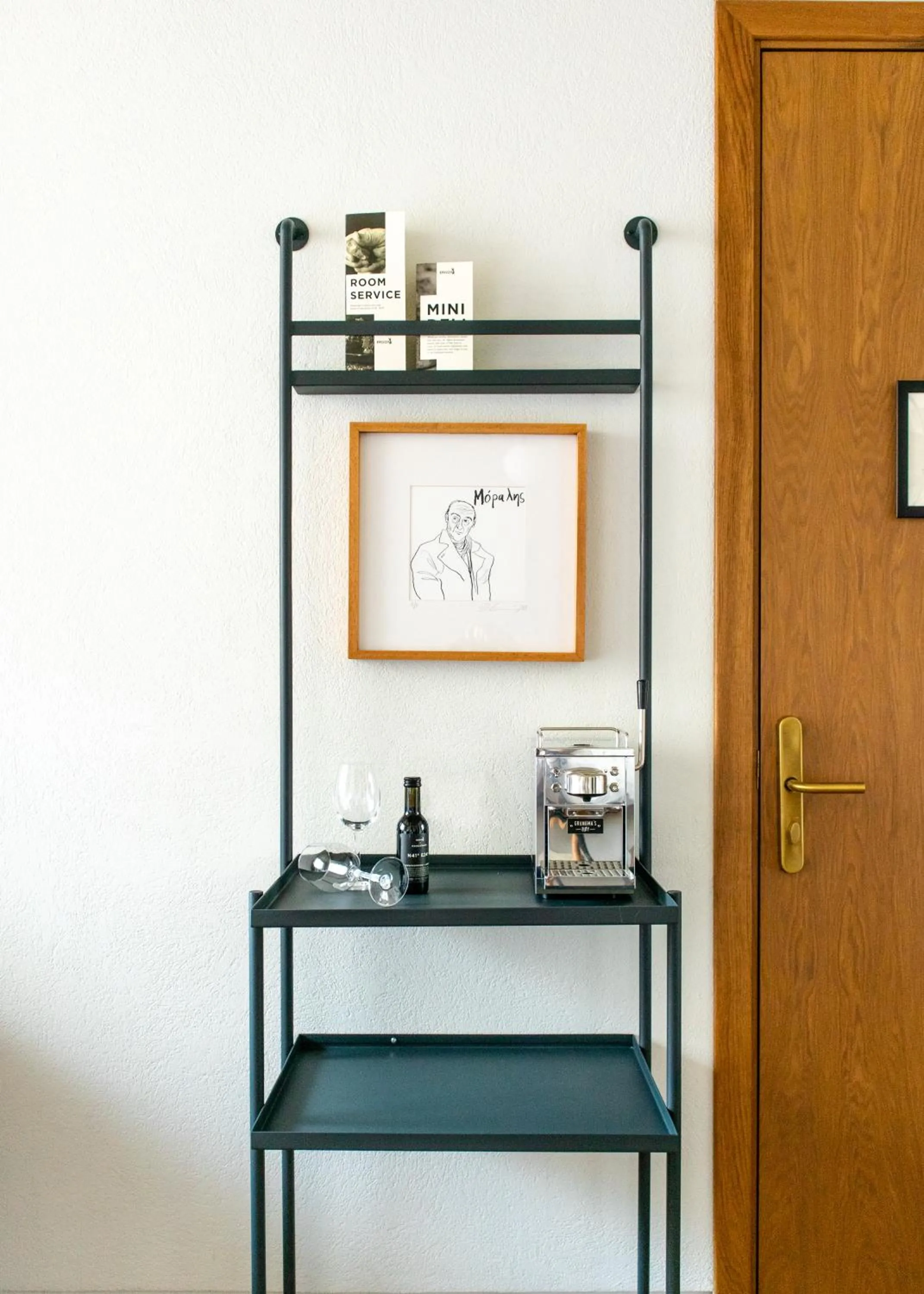 Decorative detail in Ergon House Athens