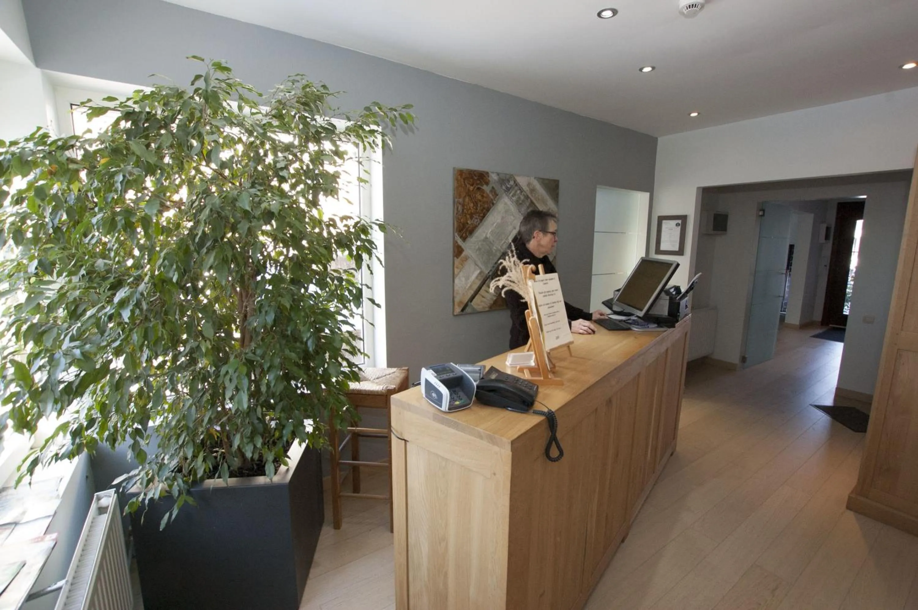 Lobby or reception in Hotel Piano 2 - Mont-St-Guibert - Louvain-la-Neuve