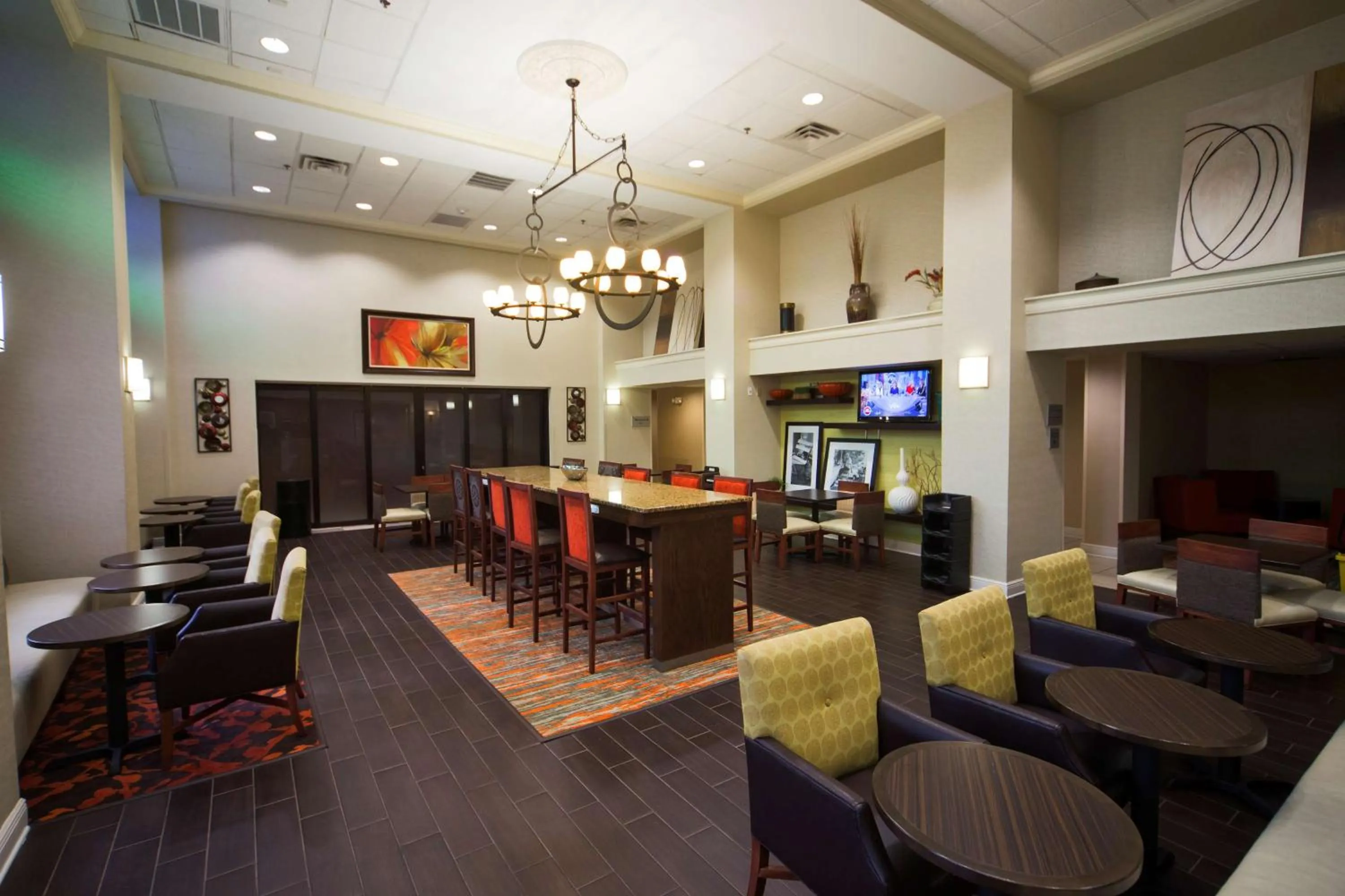 Lobby or reception in Hampton Inn & Suites Valdosta/Conference Center