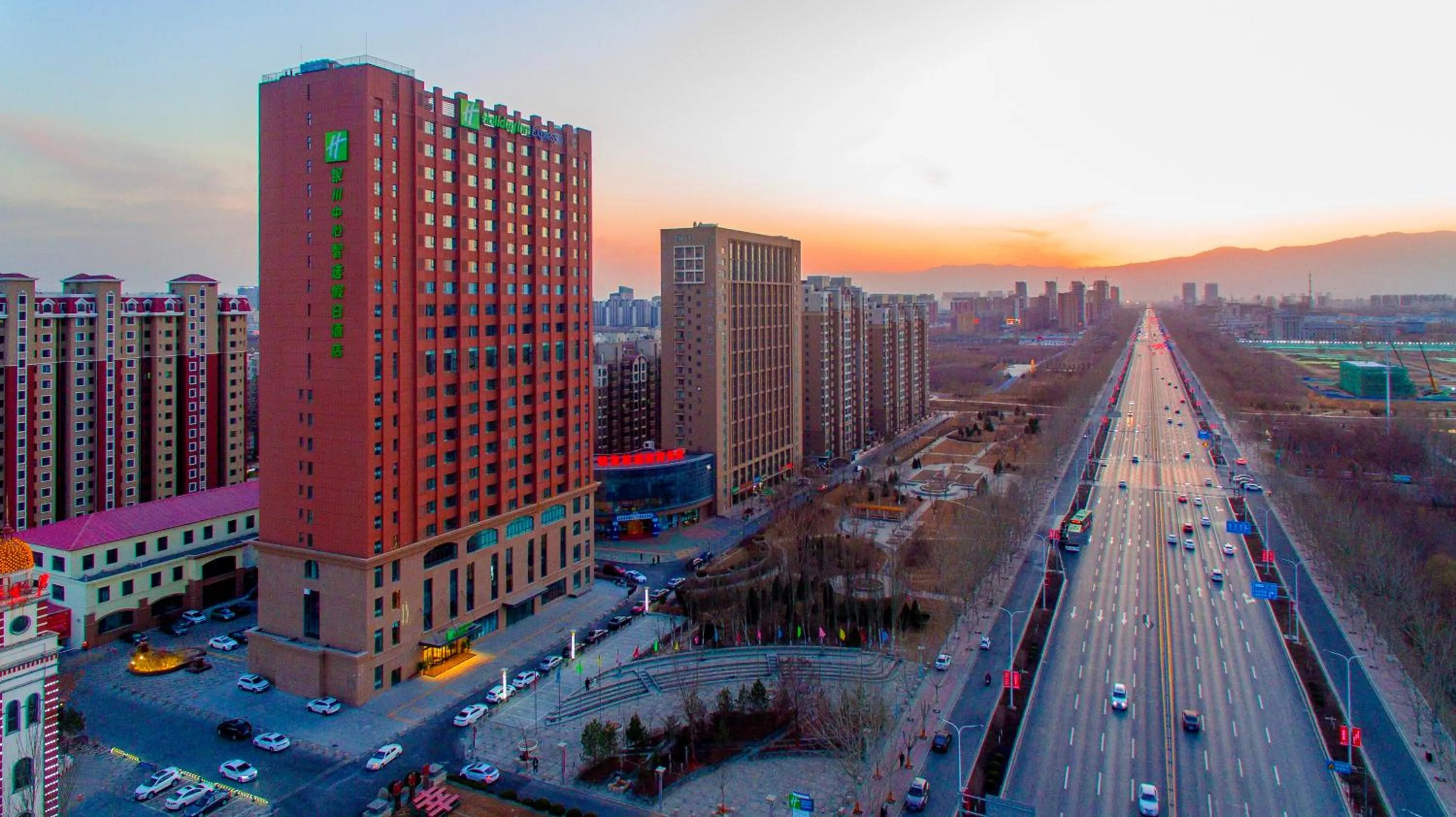 Property building in Holiday Inn Express Yinchuan Downtown by IHG
