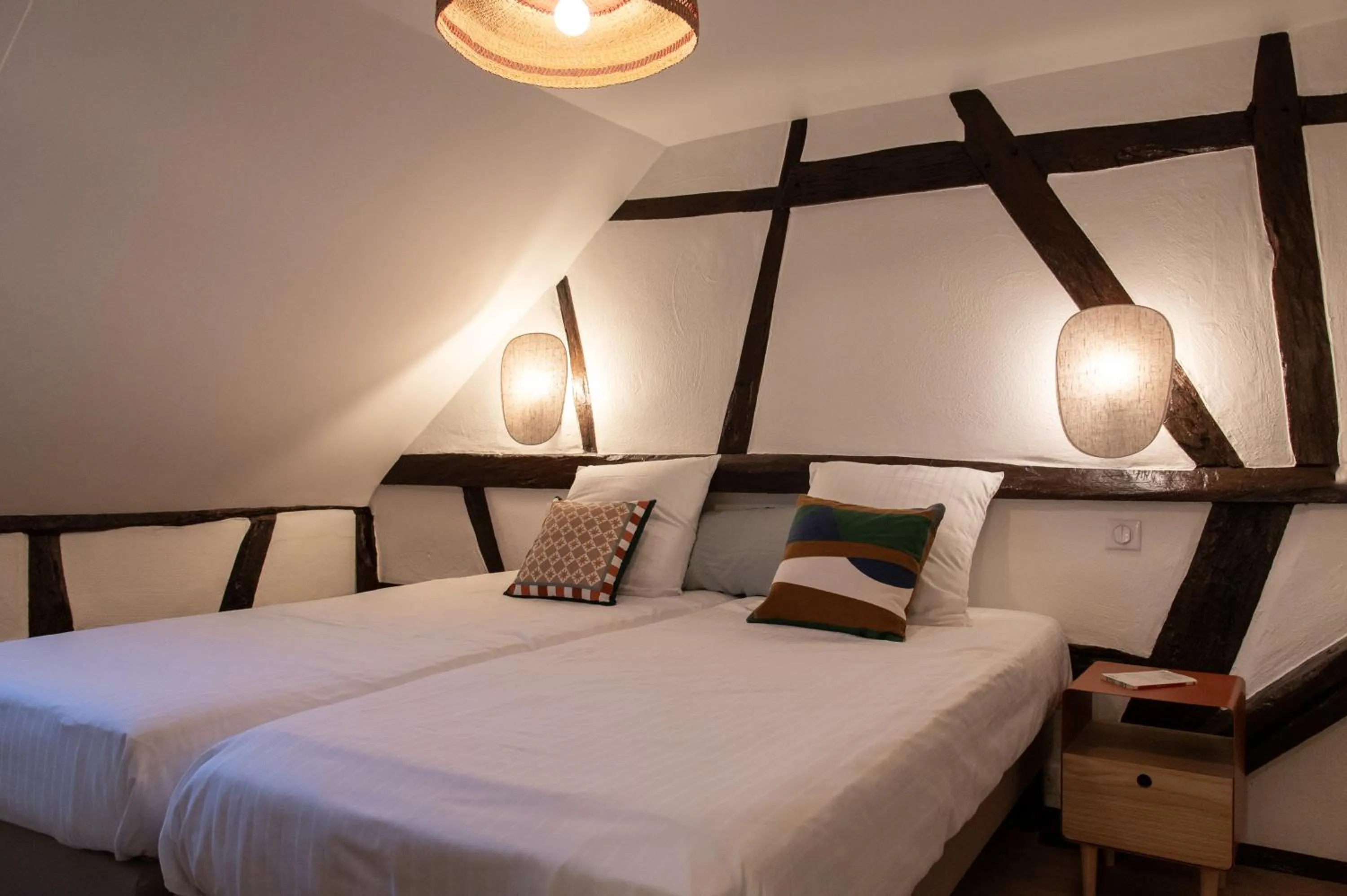 Bedroom, Bed in Gîtes et chambres d'hôtes Maison Ungerer
