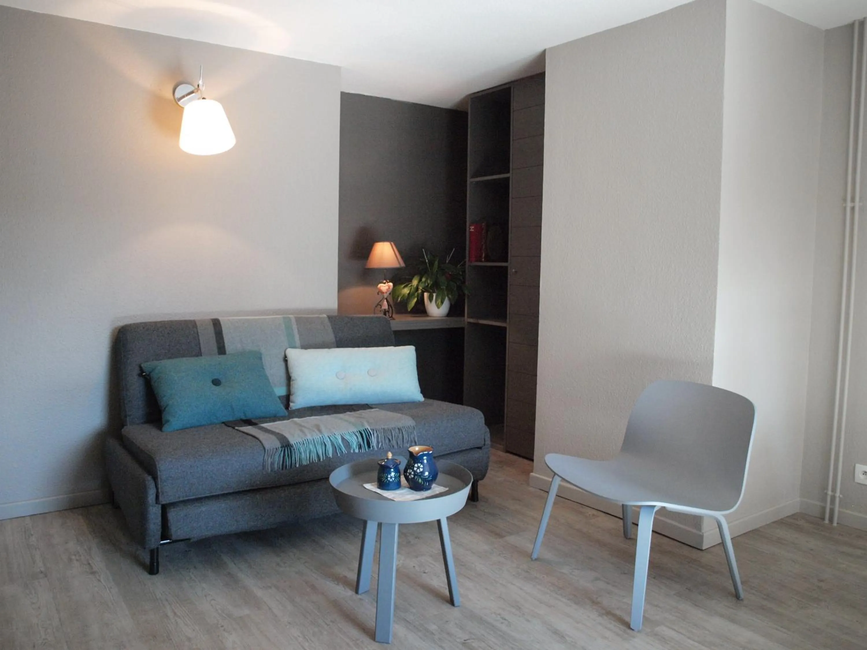 Seating area in Gîtes et chambres d'hôtes Maison Ungerer