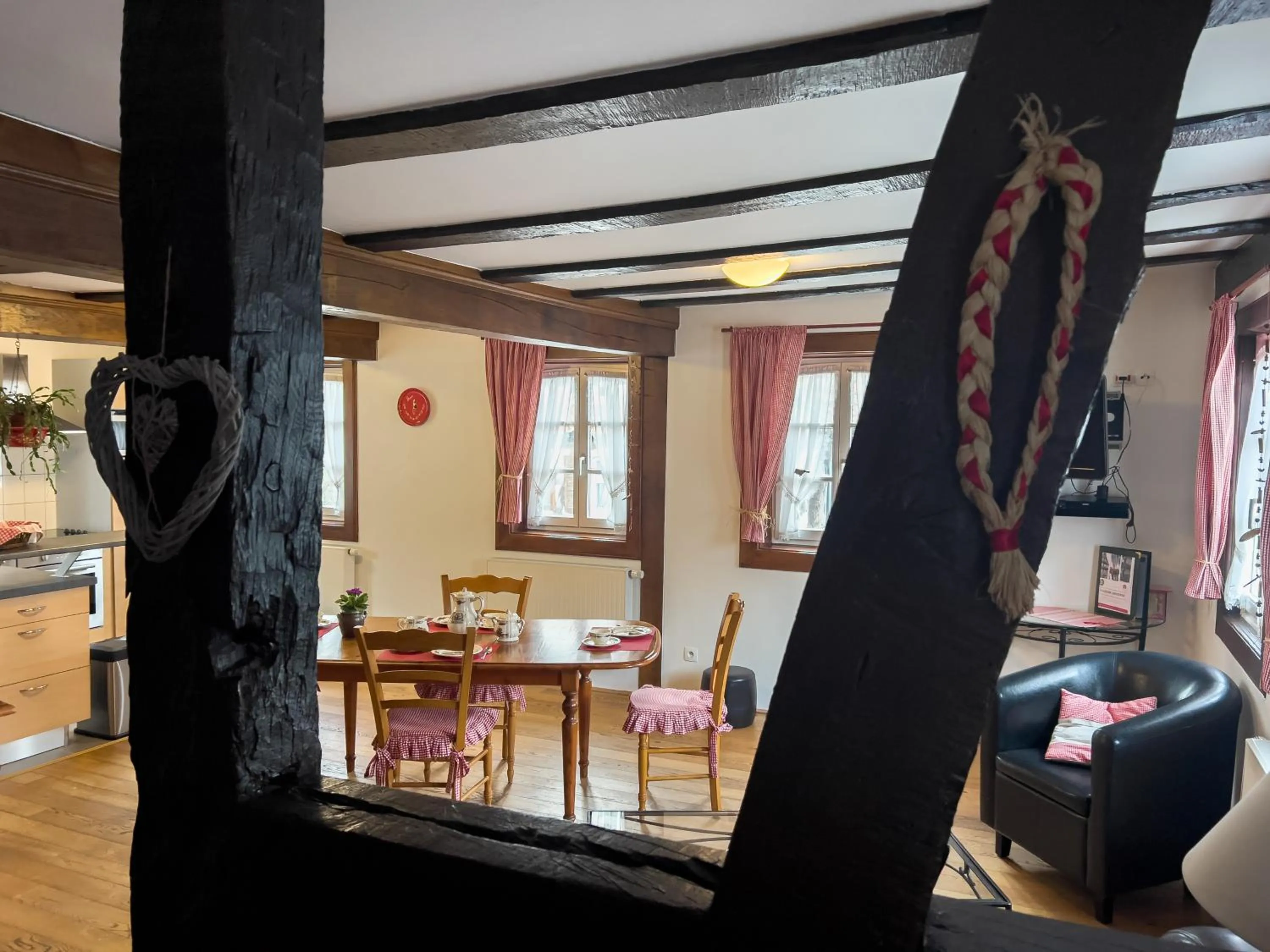 Living room in Gîtes et chambres d'hôtes Maison Ungerer