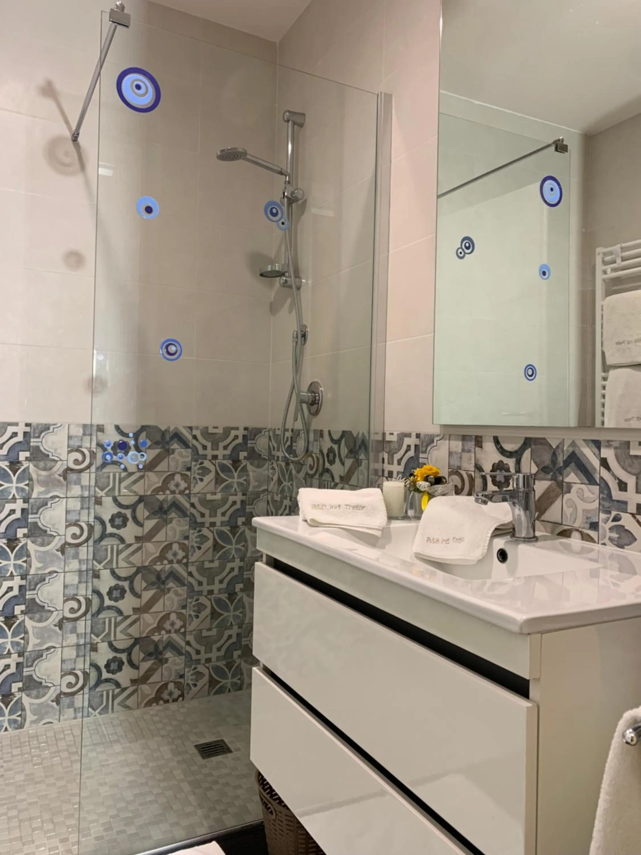 Bathroom in Bed & Breakfast Indi Thelar